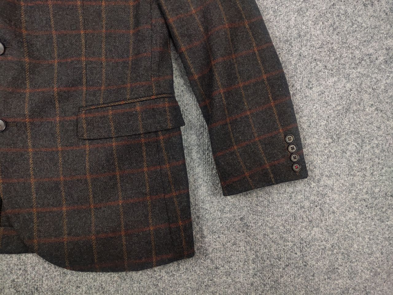 Brooks Brothers Brooks Brothers red fleece heritage Moon wool Blazer Jacket Size 42R - 5 Thumbnail
