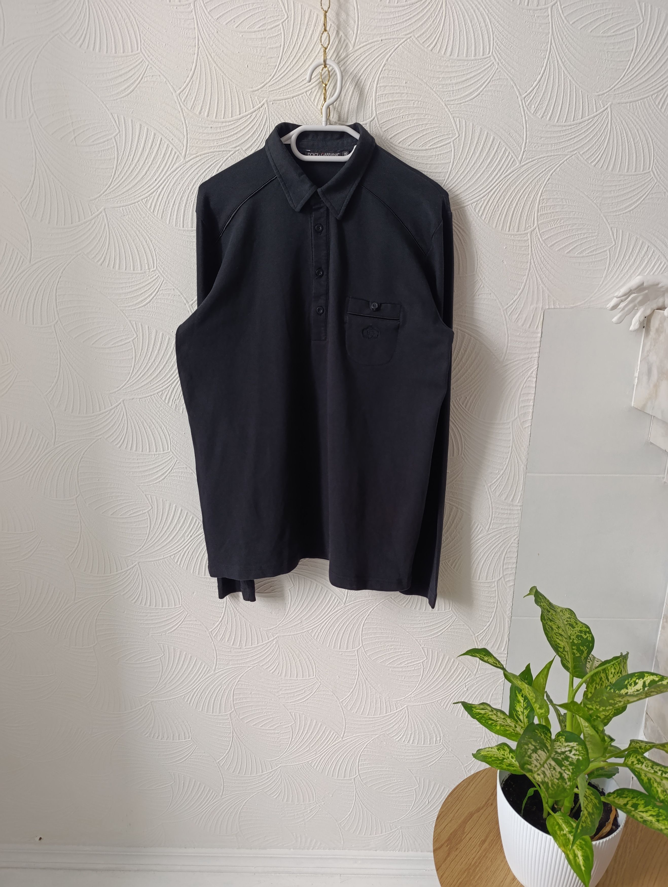 DOLCE GABBANA MENS COTTON LONGSLEEVE