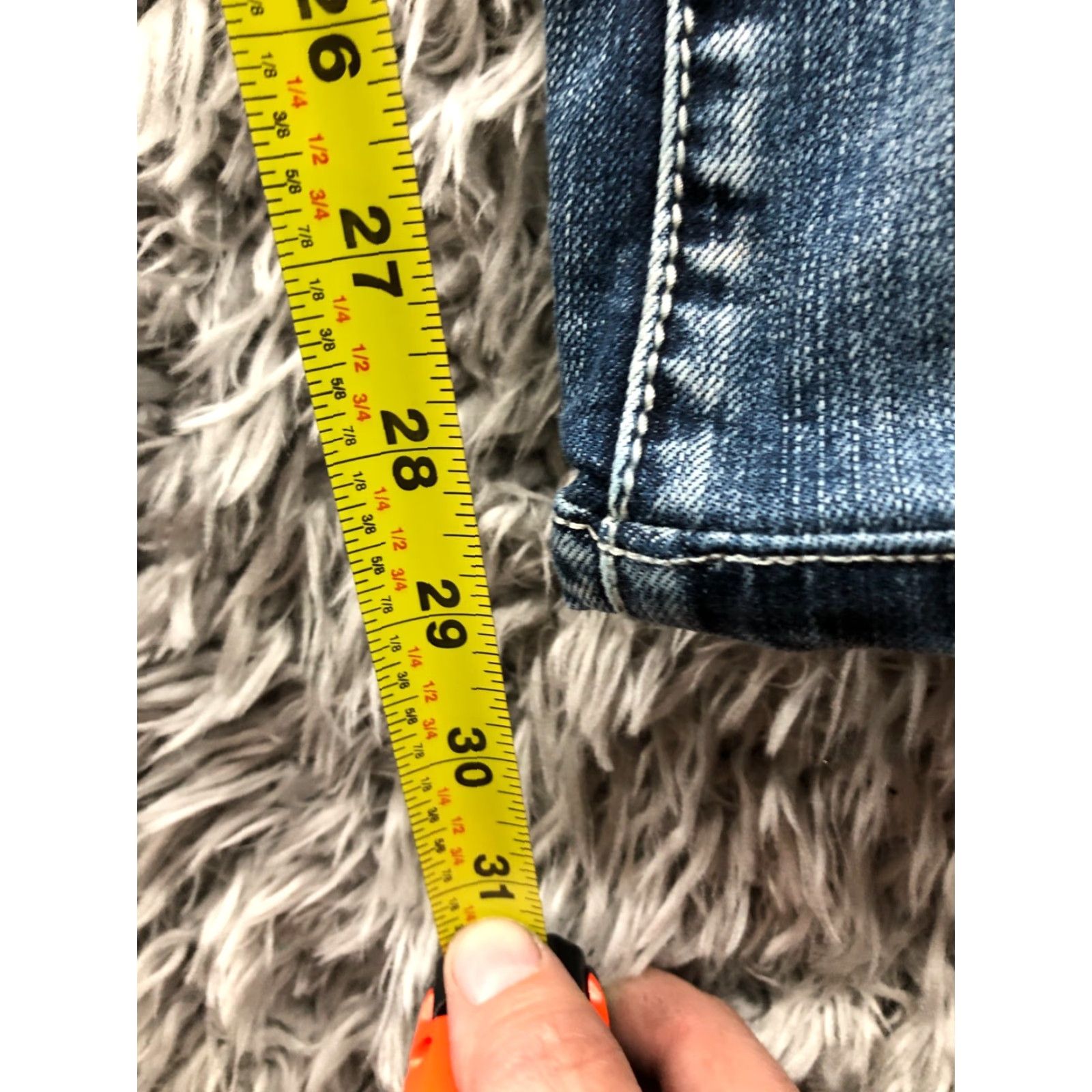 Vintage Miss Chic Jeans Bootcut Size 9 Juniors Mid Rise Dark Wash Blue Denim Women Regular 5-Pocket Stretch Columbia? Size 30" / US 8 / IT 44 - 3 Thumbnail