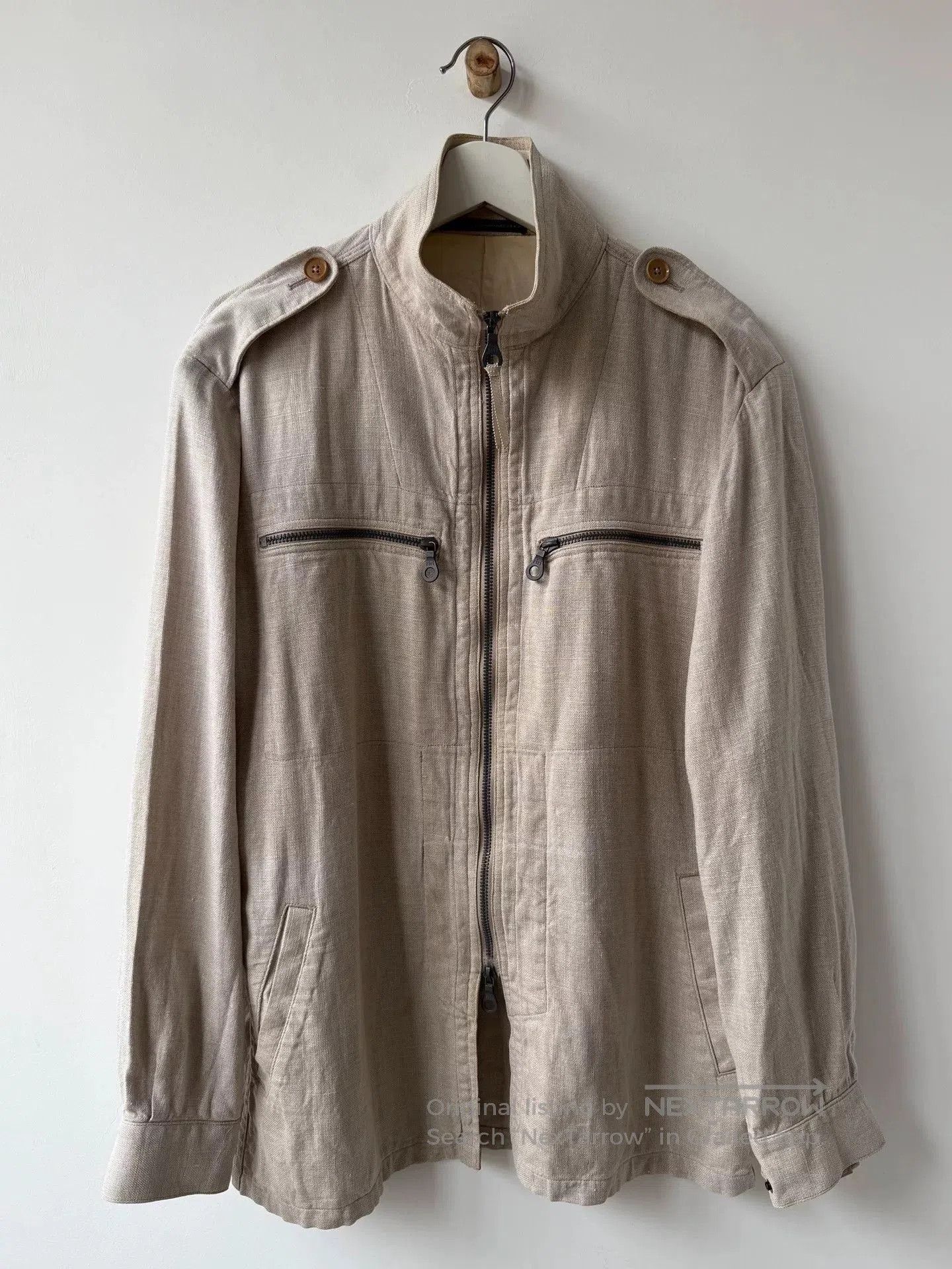 Y's for Men Yohji Yamamoto Y's Men Linen Jacket. Size US M / EU 48-50 / 2 - 1 Thumbnail
