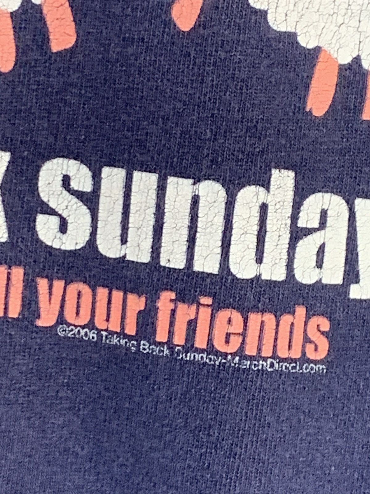 Band Tees RARE Vintage Taking Back Sunday Hell With Your Friends Shirt Size US L / EU 52-54 / 3 - 5 Thumbnail