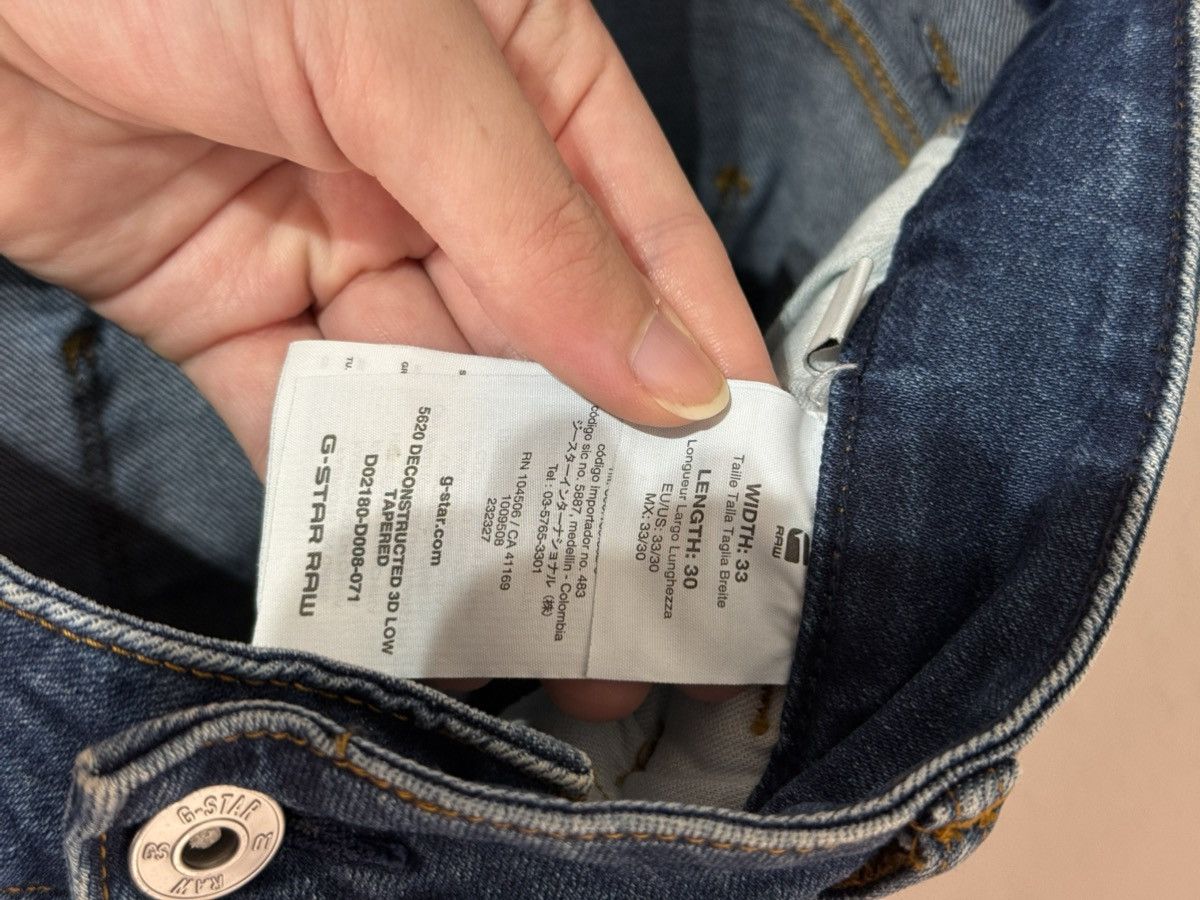 G-Star G-Star Original Raw Denim Jeans Size 33 Size US 33 - 4 Thumbnail