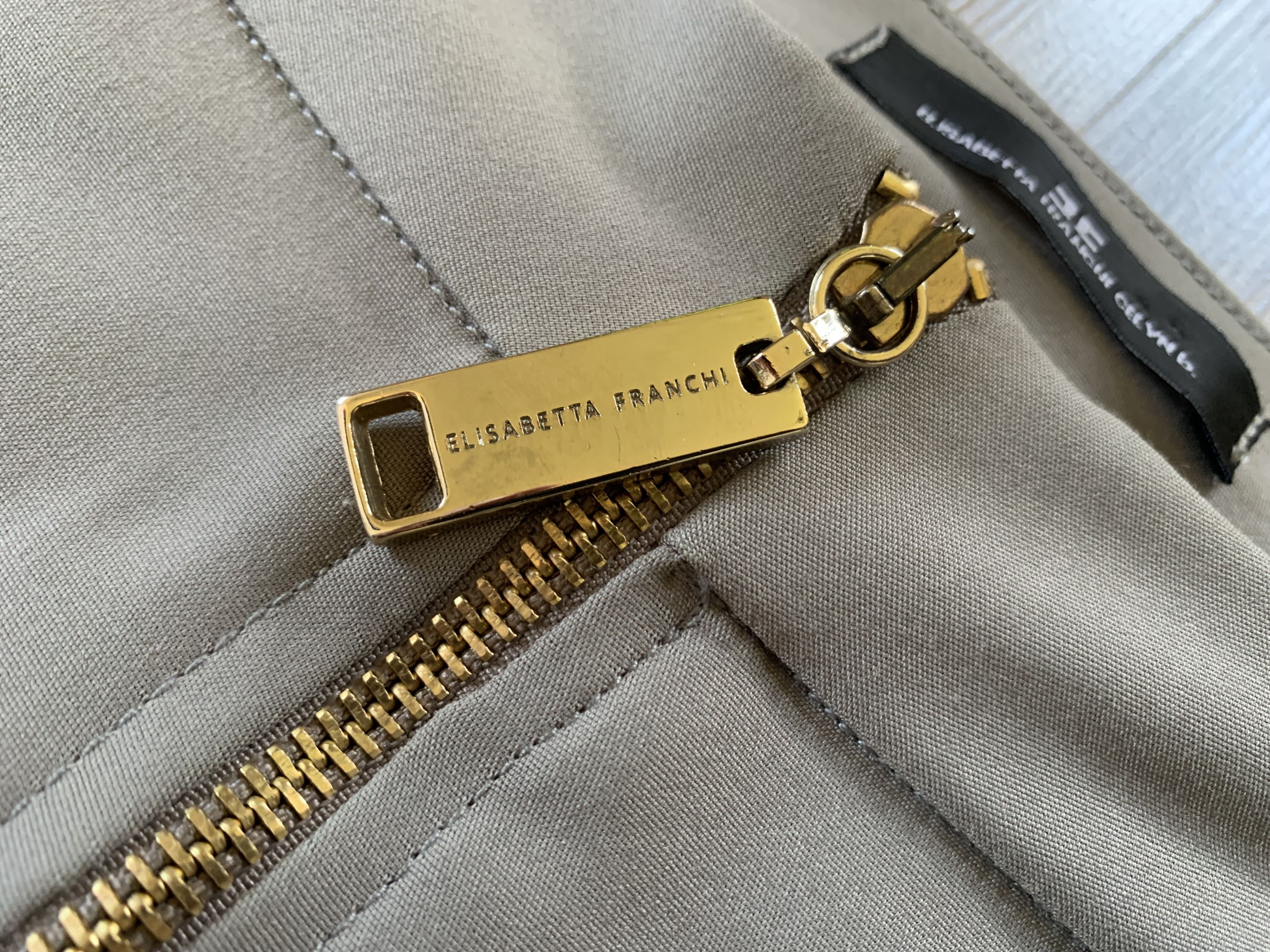 Designer × Elisabetta Franchi Elisabetta Franchi Zip Rope Pants Leggins Size 28" / US 6 / IT 42 - 5 Thumbnail