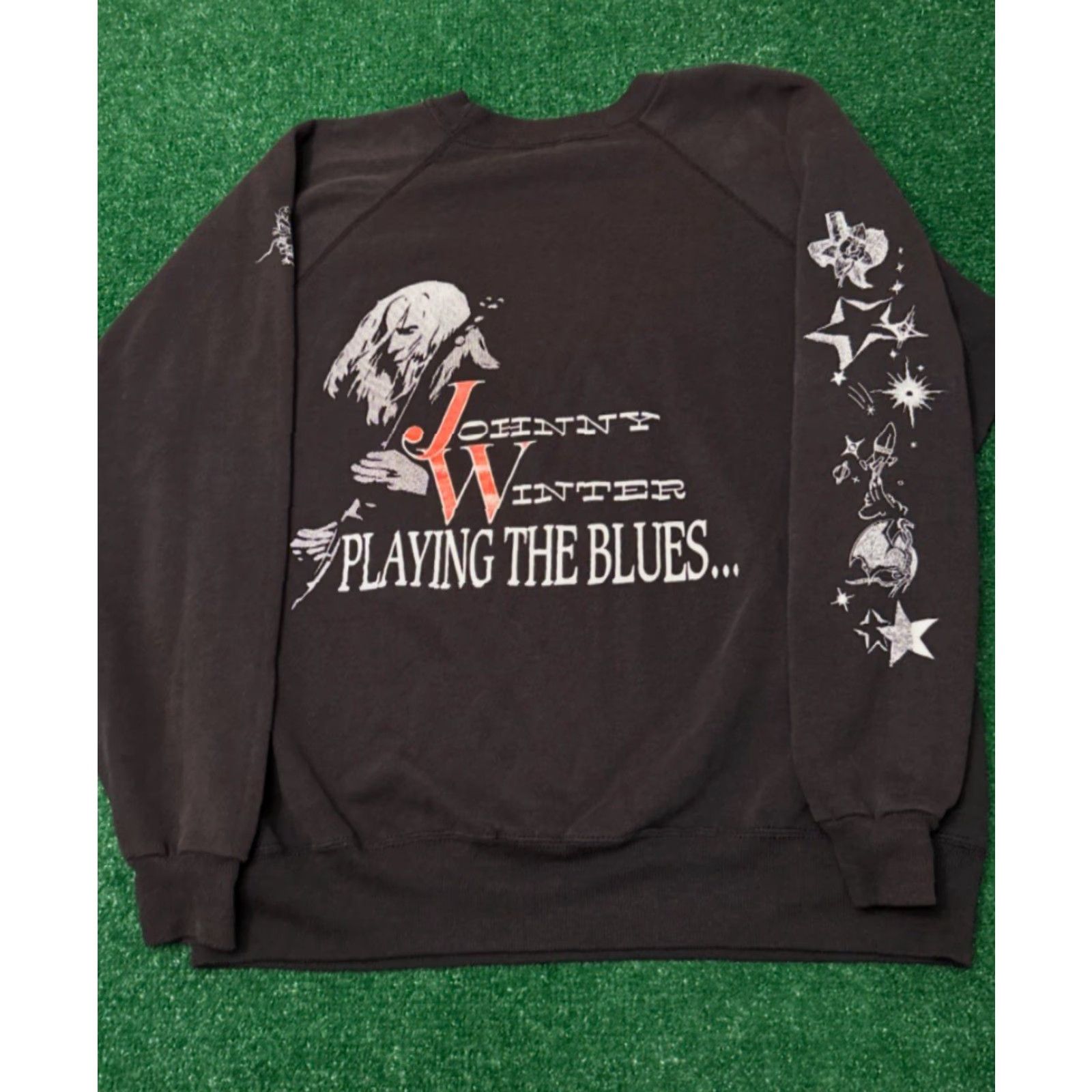 Vintage VINTAGE Johnny Winter Blues Long Sleeve Logo VTG Crewneck Sweater Mens XL Size US XL / EU 56 / 4 - 2 Thumbnail