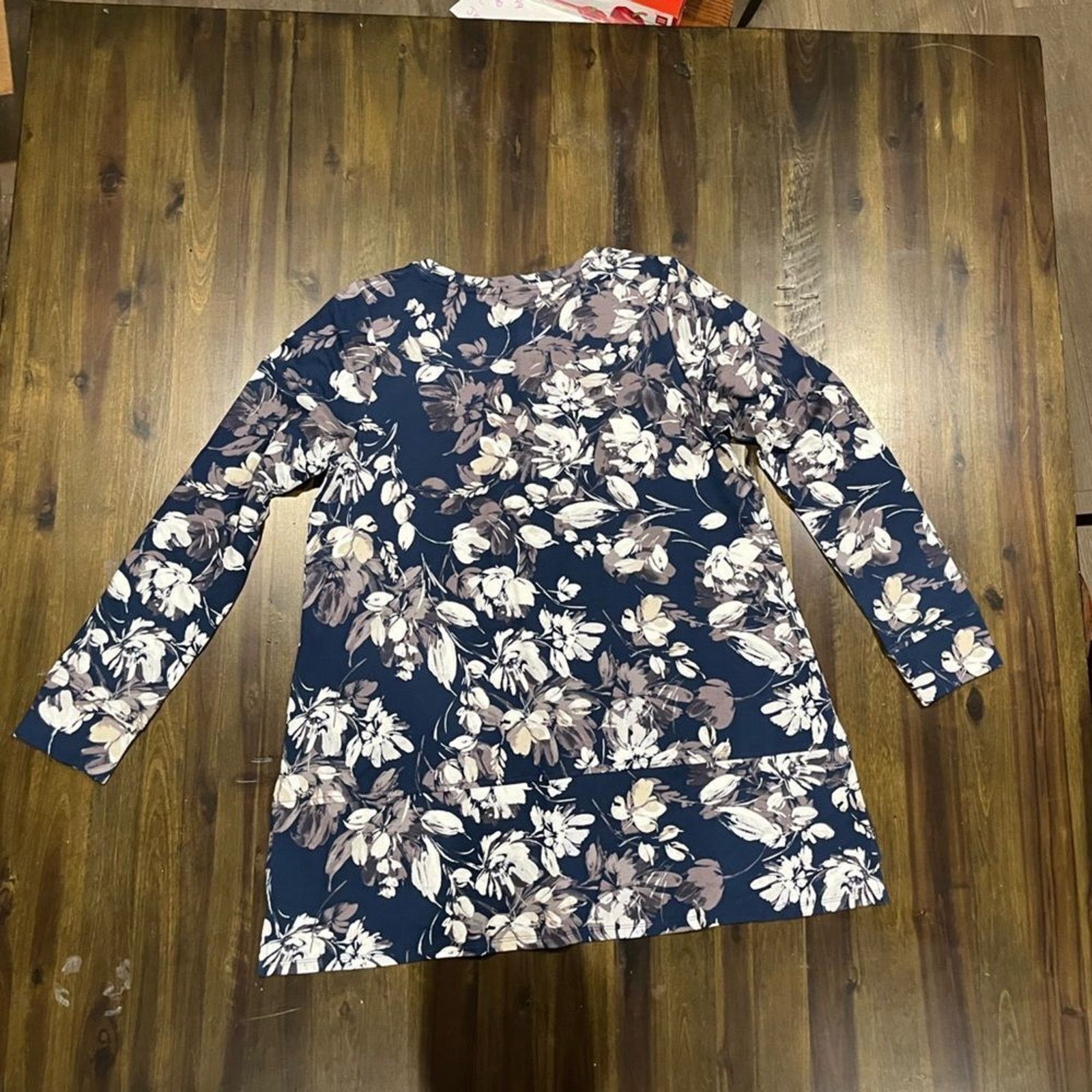 Vintage J. Jill Pure Jill Harmony Crew Neck Tunic Blouse SIZE: Small Size S / US 4 / IT 40 - 7 Thumbnail