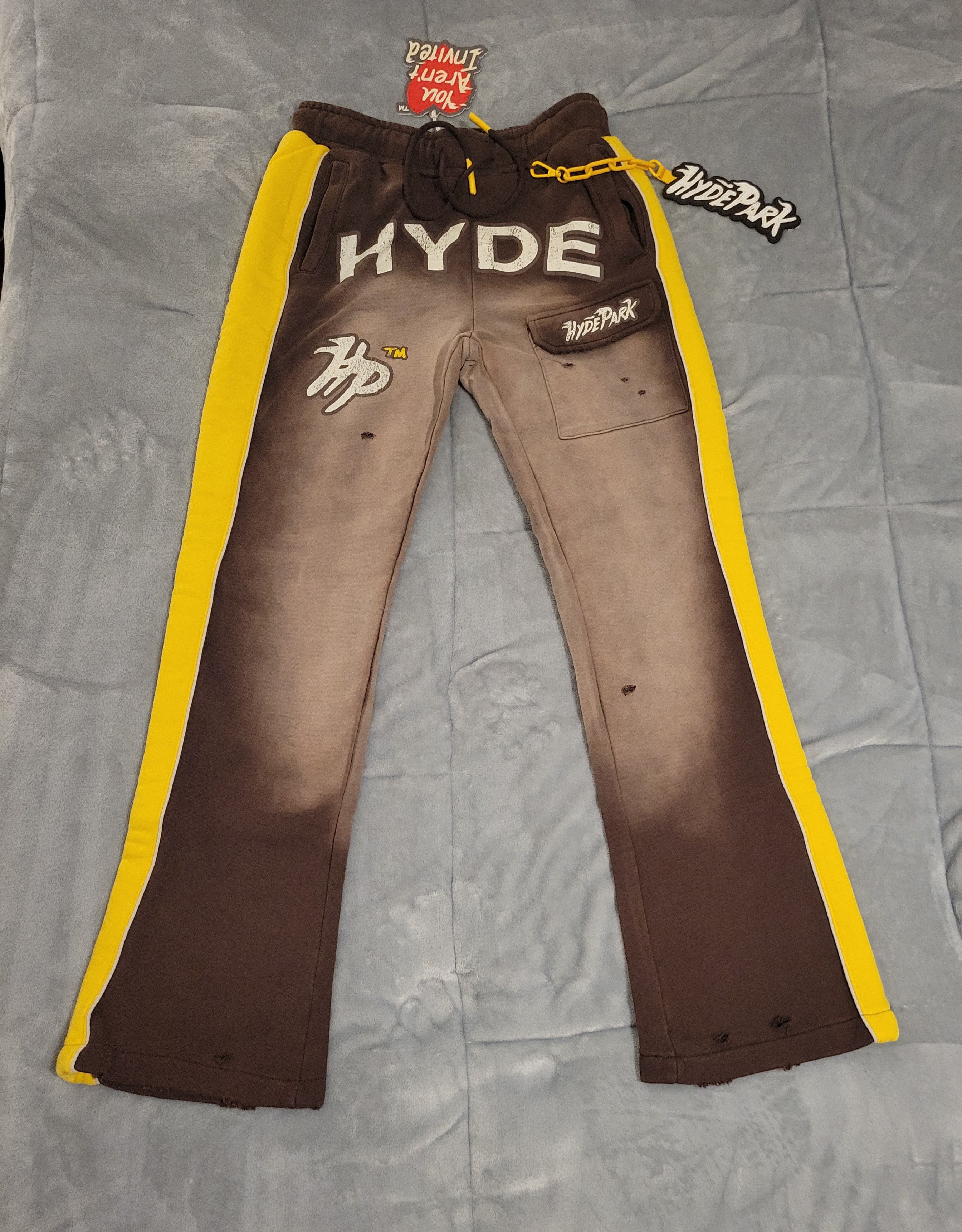 Hyde Park Goods Hyde Park - Off-Road Rally Sweatpant Brown-Oversized XS-BNWT Size US 30 / EU 46 - 1 Thumbnail