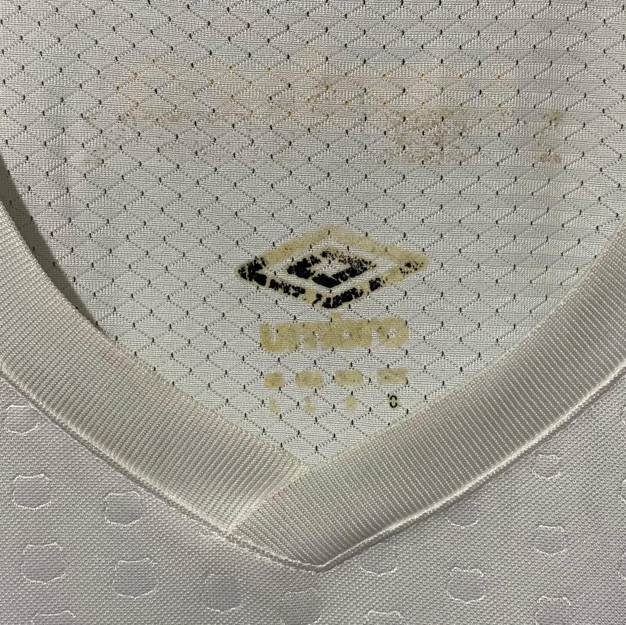 Umbro Santos FC 2018-2019 Home Jersey Rodrygo Goes Size US L / EU 52-54 / 3 - 5 Thumbnail