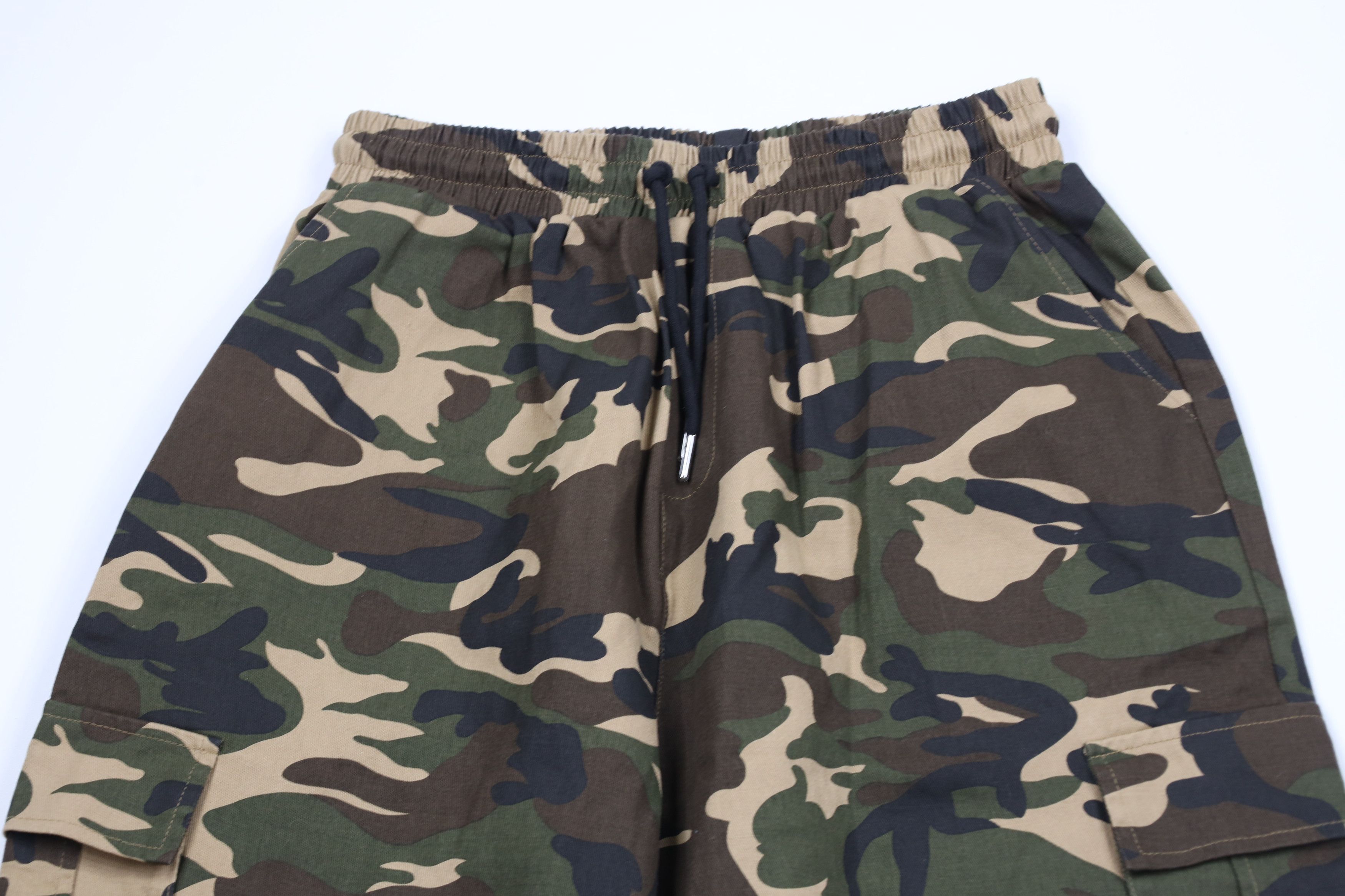 Vintage Vintage 90s Y2K Streetwear Wide Leg Camouflage Cargo Pants Size US 38 / EU 54 - 2 Thumbnail