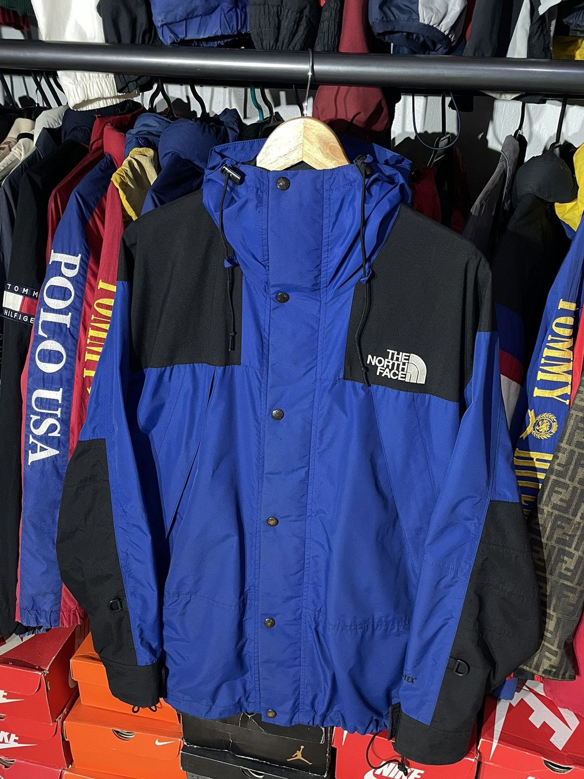 The North Face × The North Face Purple Label The North Face Light Jacket 1990 Vintage TNF Purple Size US L / EU 52-54 / 3 - 4 Thumbnail