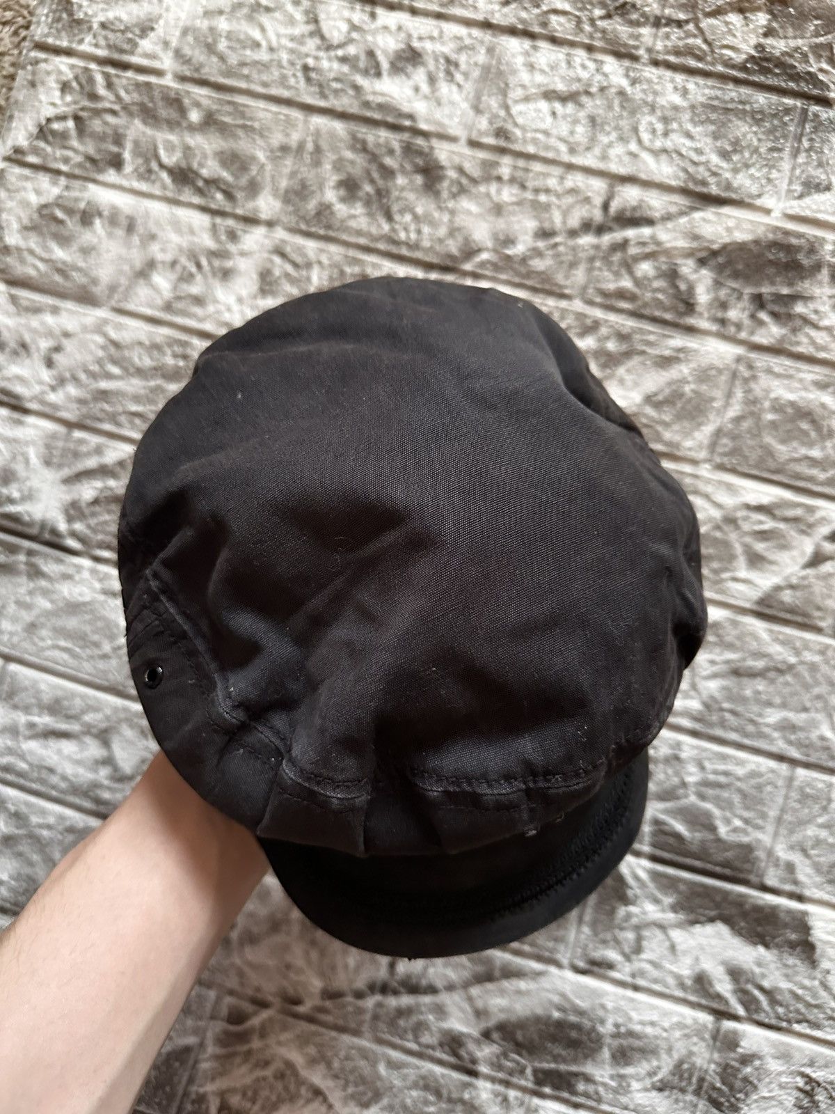 Vans Vintage Vans Premium Fiddler Fisherman Cap Faded Black Size ONE SIZE - 5 Thumbnail