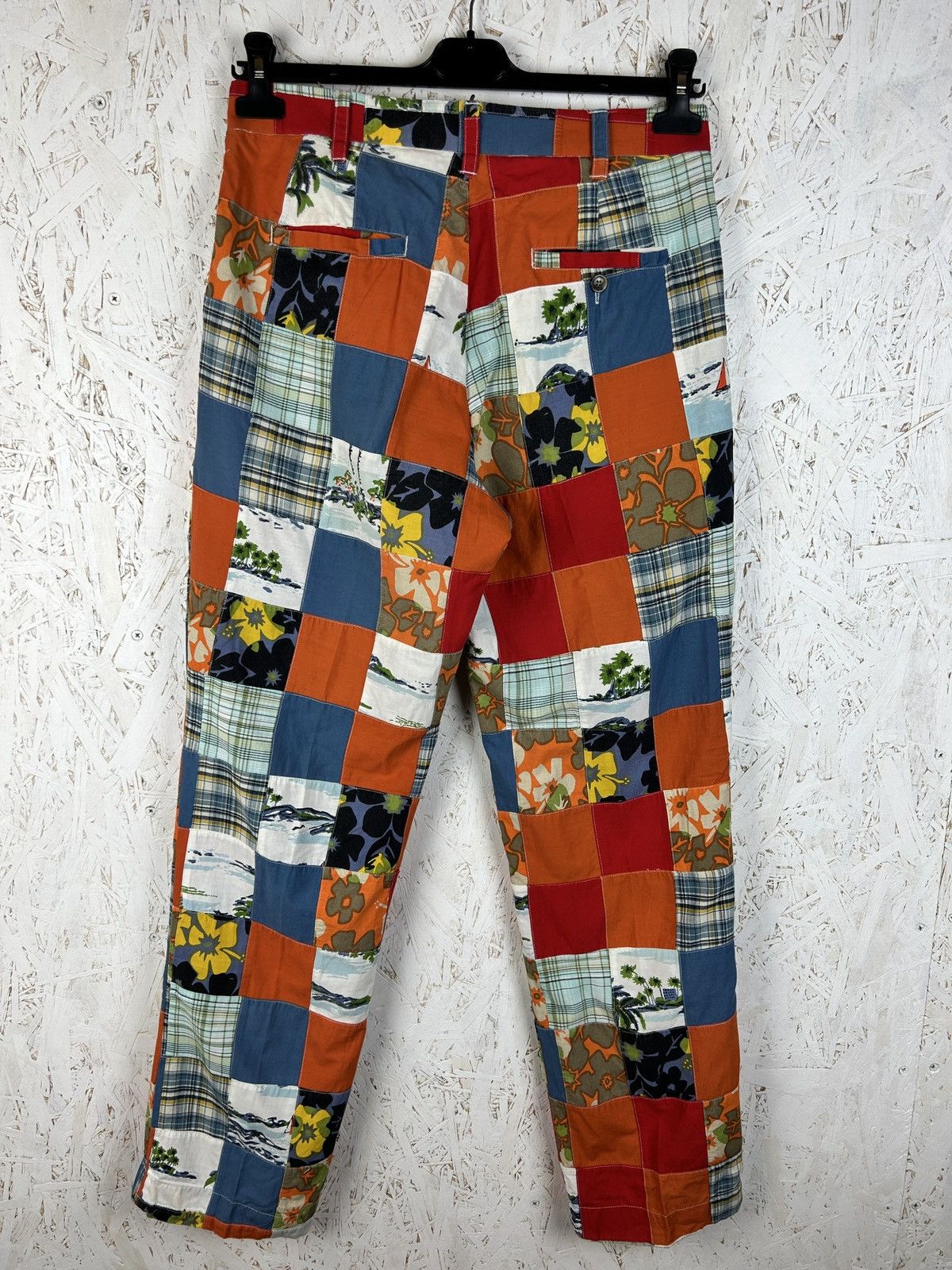 Japanese Brand Vintage Patchwork Loud Mouth Golf Trousers Pants 32/32 Size US 32 / EU 48 - 5 Thumbnail