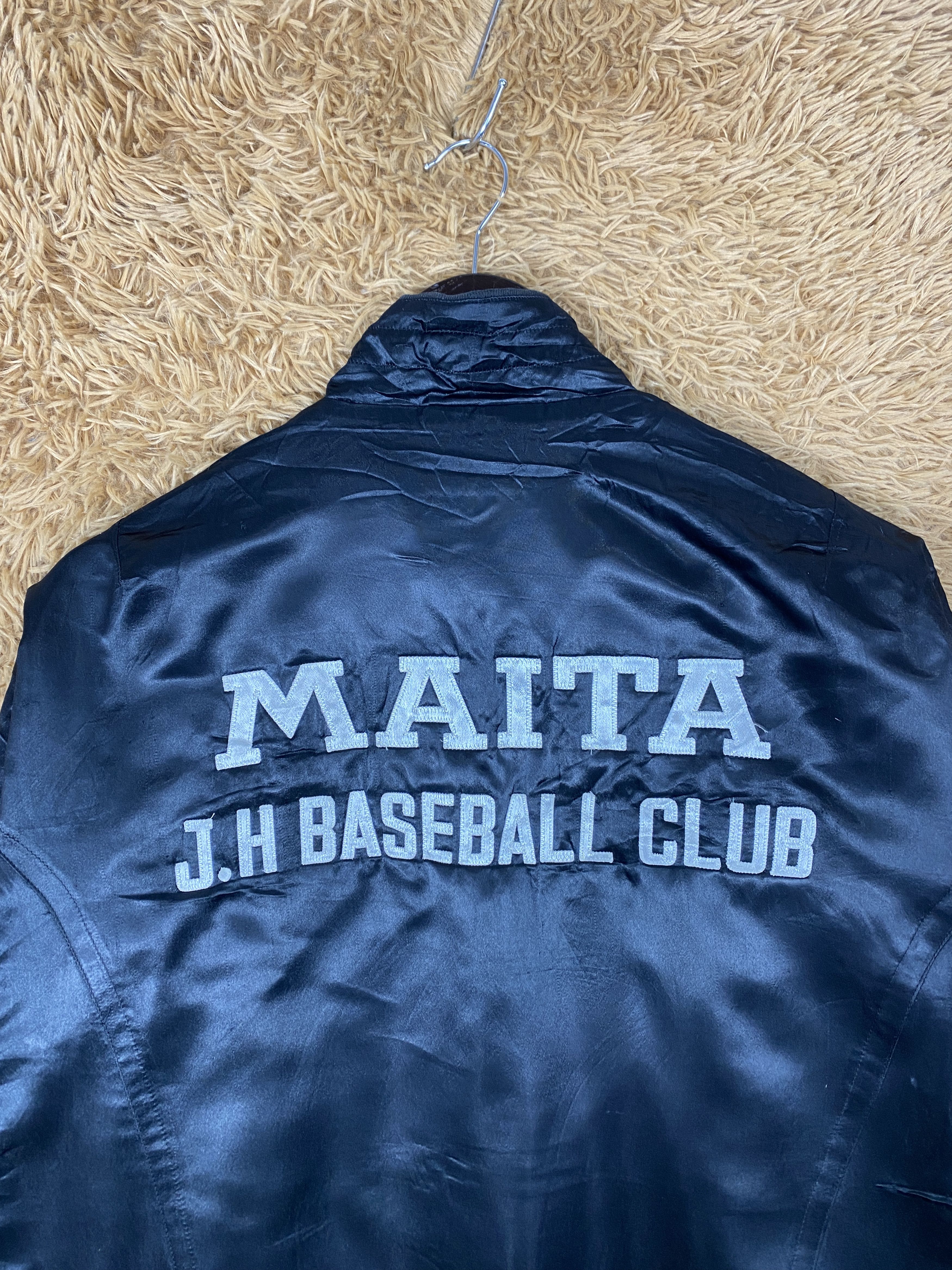 Mizuno Vintage Mizuno Baseball Bombers Jacket PJ2600 Size US L / EU 52-54 / 3 - 8 Thumbnail