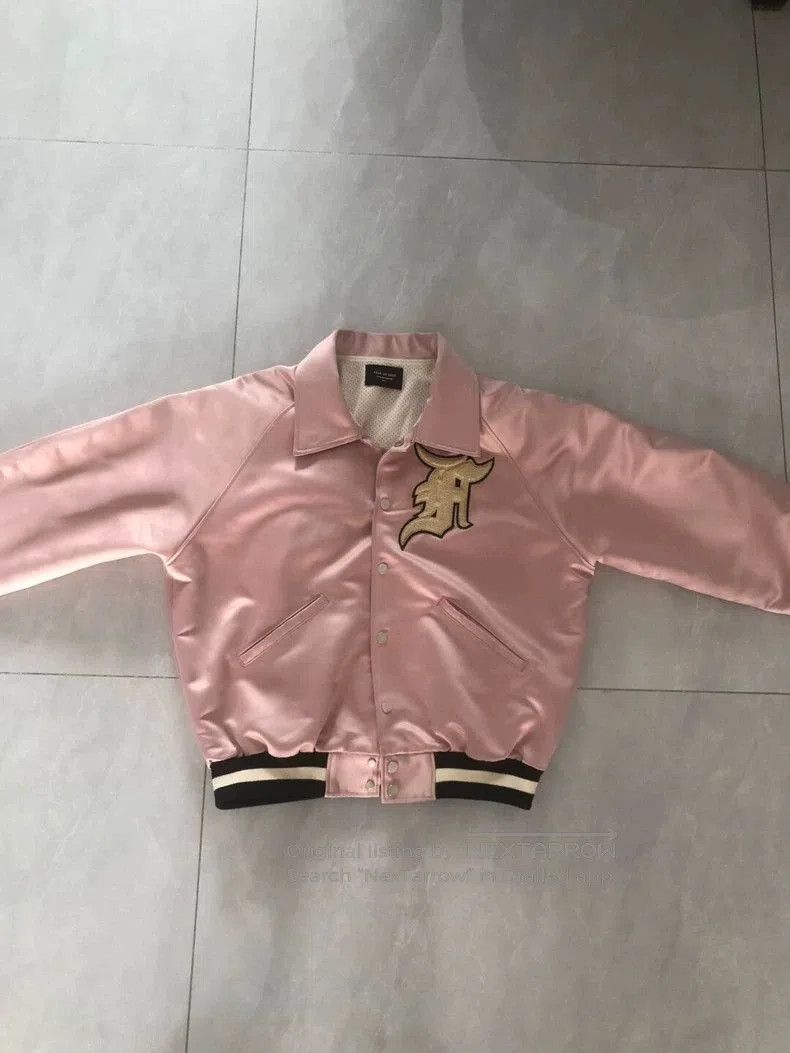 Fear of God Fear of God 5th Pink Silk Jacket. Size US M / EU 48-50 / 2 - 3 Thumbnail