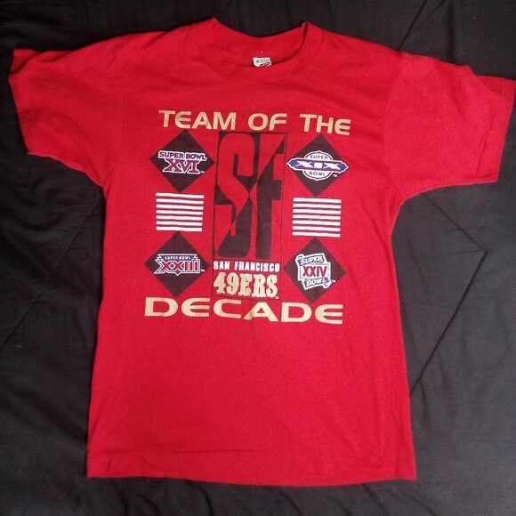 Other Vintage 80s San Francisco 49ers Team Of The Decade T-Shirt Size US S / EU 44-46 / 1 - 2 Thumbnail