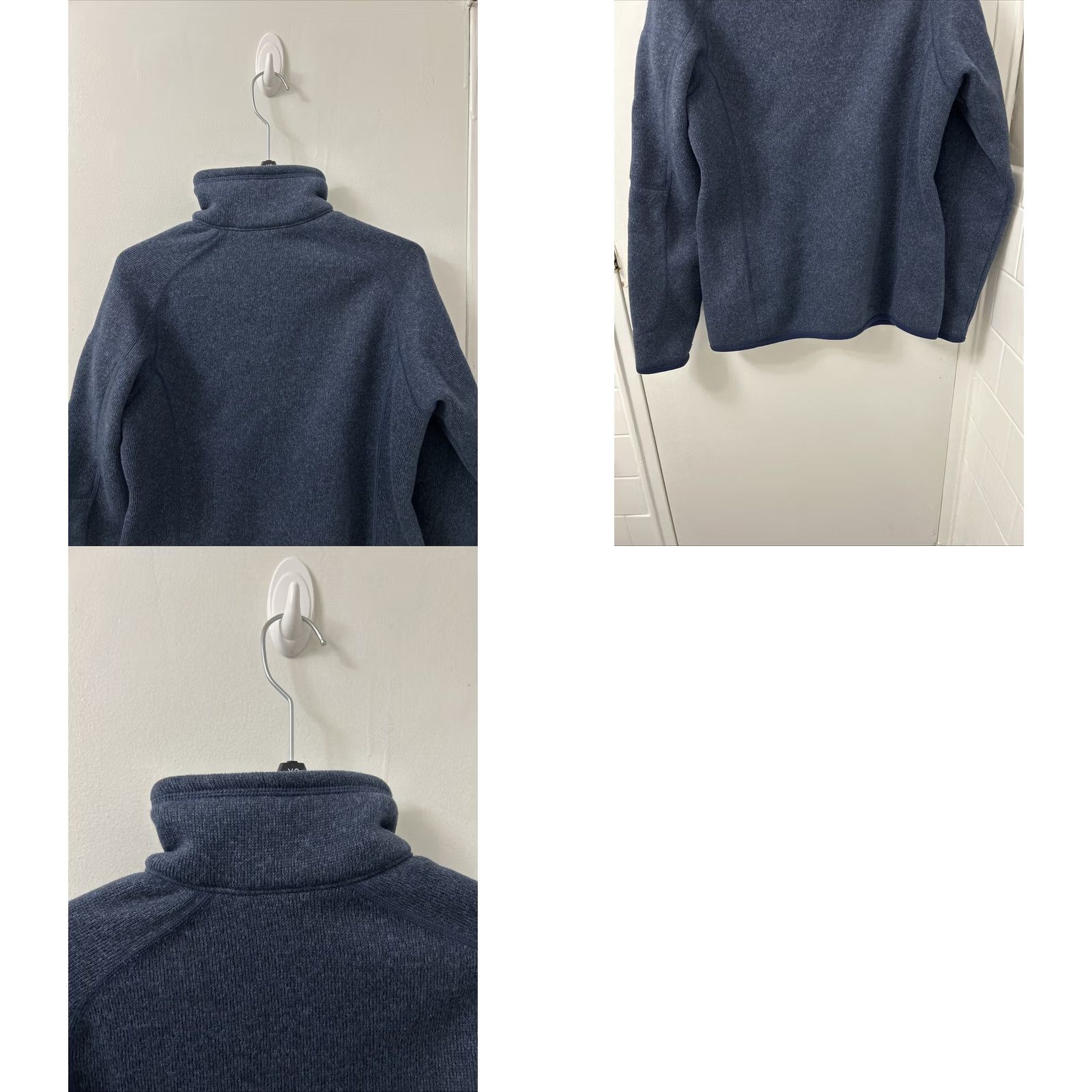 Patagonia Patagonia Better Sweater Jacket Womens XS Blue Fleece Full Zip Patagonia 25542 FA17 Woman Regular Long Sleeve Solid Blue Size XS / US 0-2 / IT 36-38 - 9 Thumbnail