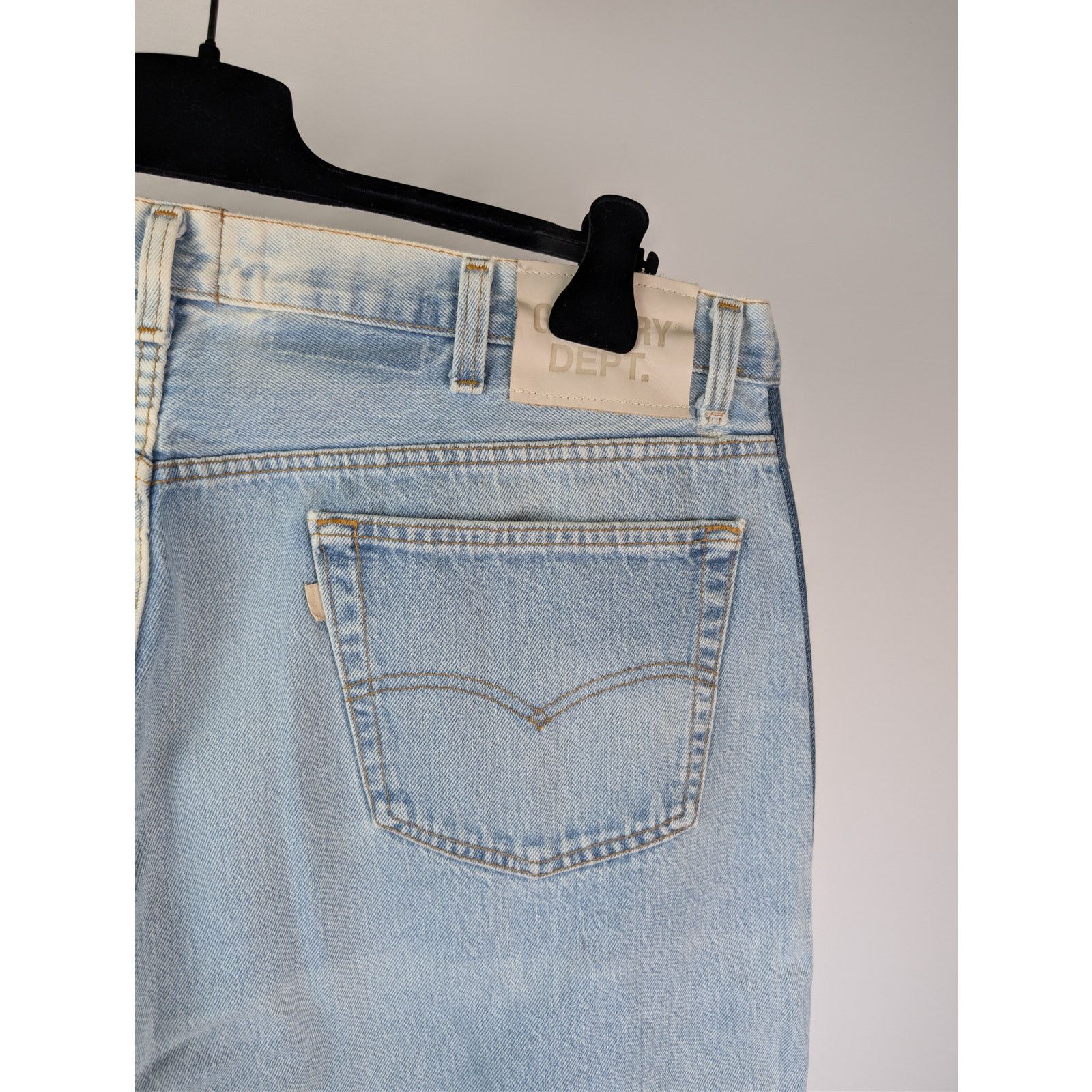 Gallery Dept. o1rshd1 Size: 38W x 33L / Two Face Ventura Denim Jeans Blue Size US 38 / EU 54 - 14 Thumbnail