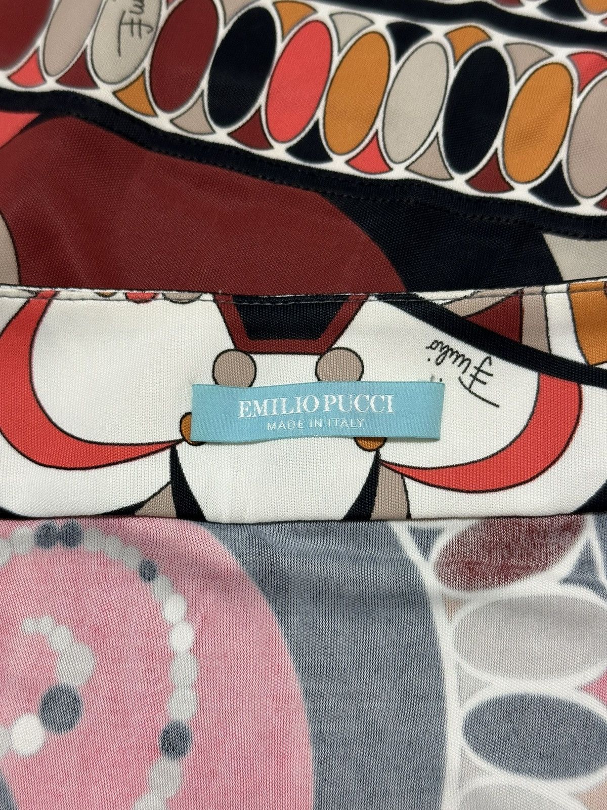Emilio Pucci EMILIO PUCCI Floral Print Mini Skirt Size 25" / US 0 / IT 36 - 5 Thumbnail