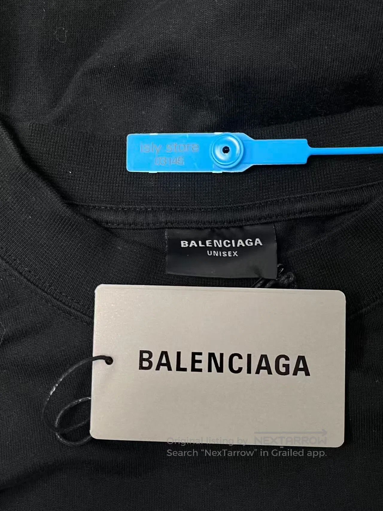Balenciaga black short sleeve t. Size US S / EU 44-46 / 1 - 4 Thumbnail