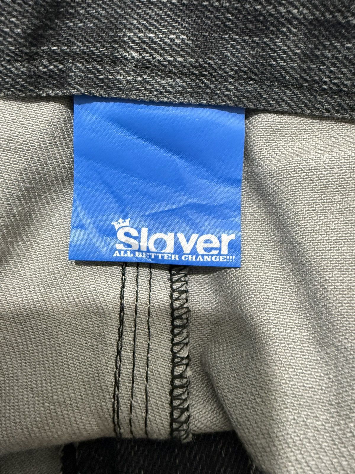 Slayer Japan Brand SLAYER GUARD FORCE Double Knee Pants Denim Style Size US 32 / EU 48 - 9 Thumbnail