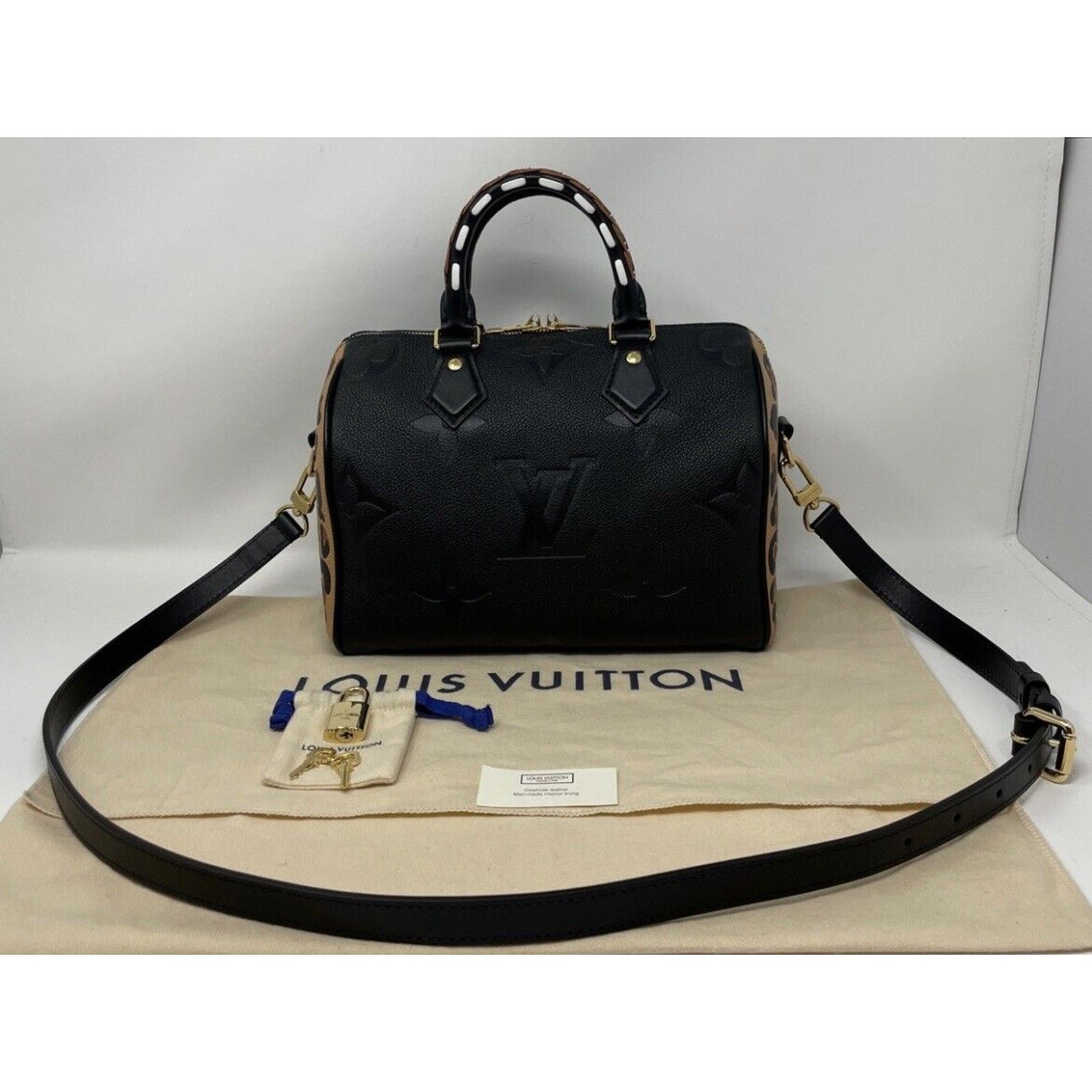 Louis Vuitton Wild At Heart Speedy Bandouliere 25 Empreinte Monogram Giant Size ONE SIZE - 2 Thumbnail