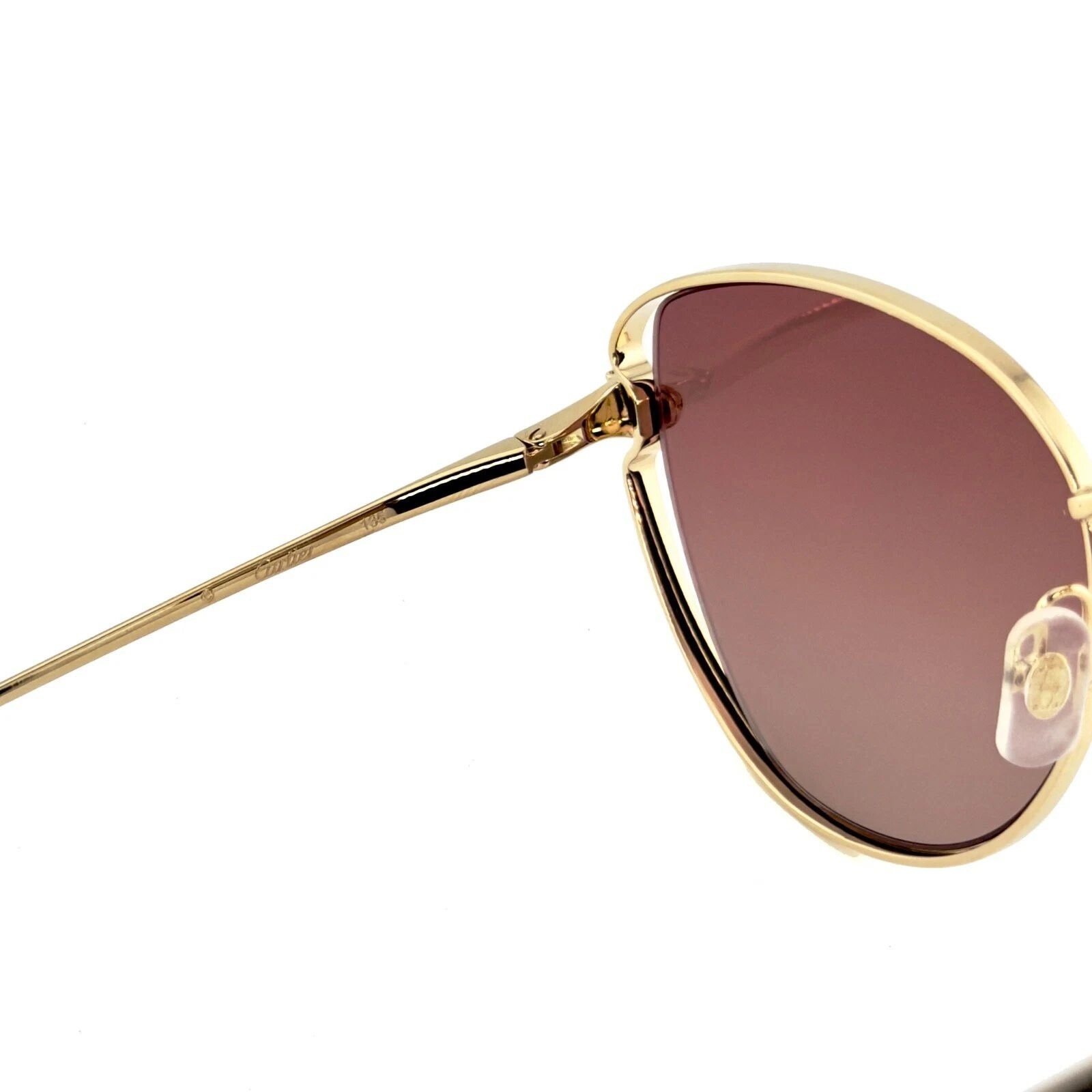 Cartier CARTIER PANTHERE Head CT0236 Gold Mirrored Sunglasses 0236 Size ONE SIZE - 6 Thumbnail