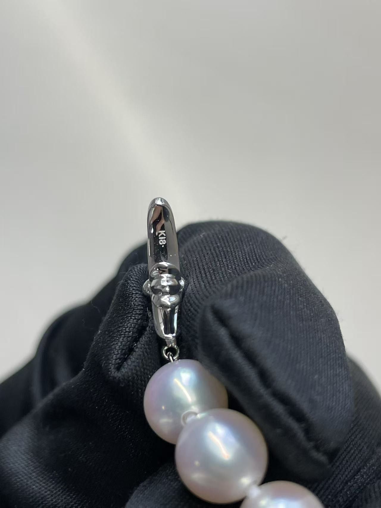 Chrome Hearts Chrome Hearts Mikimoto White Pearl Bracelet Size ONE SIZE - 14 Thumbnail