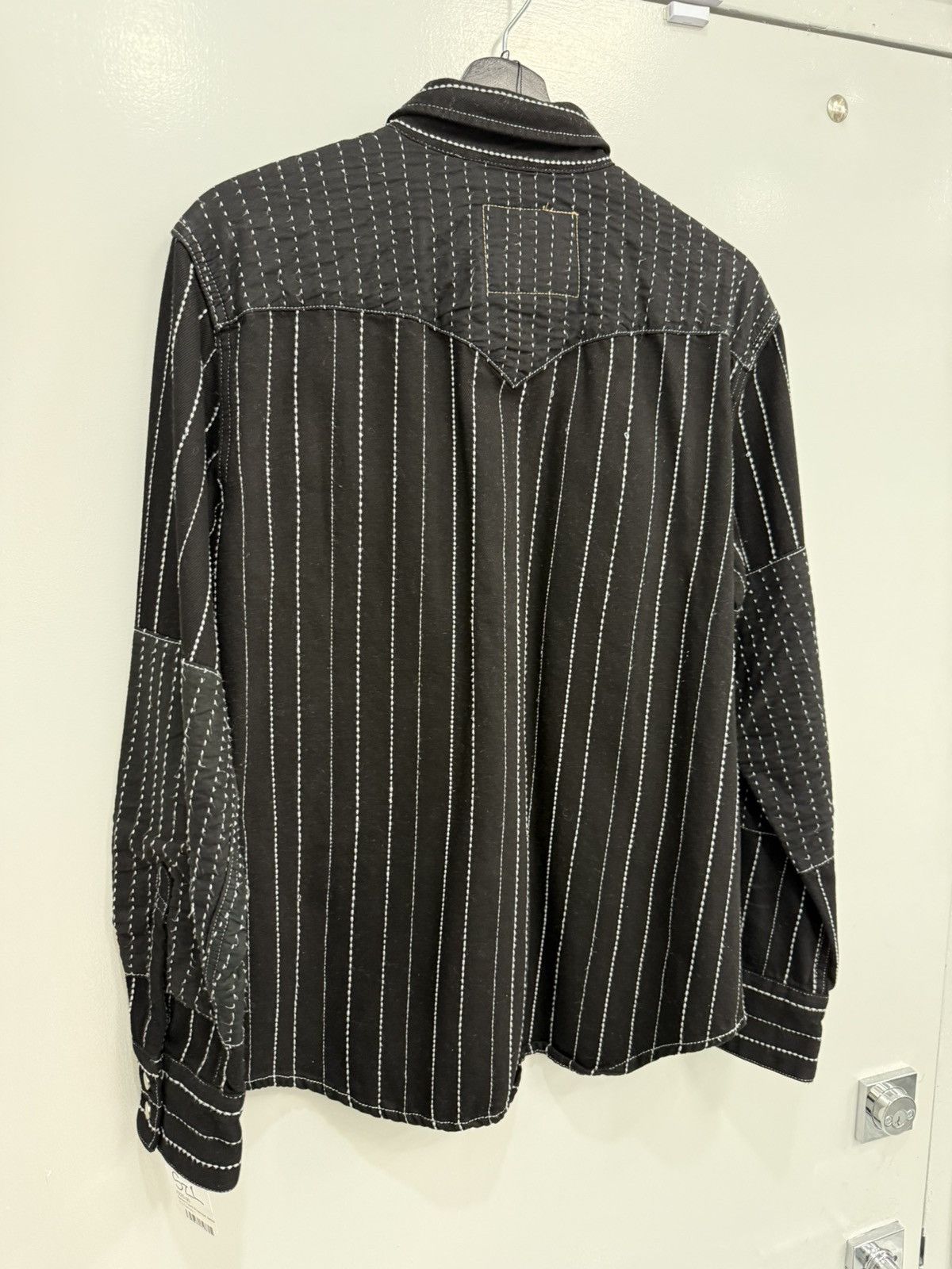 DENIM TEARS Denim Tears Pinstripe Jacket Size US L / EU 52-54 / 3 - 5 Thumbnail