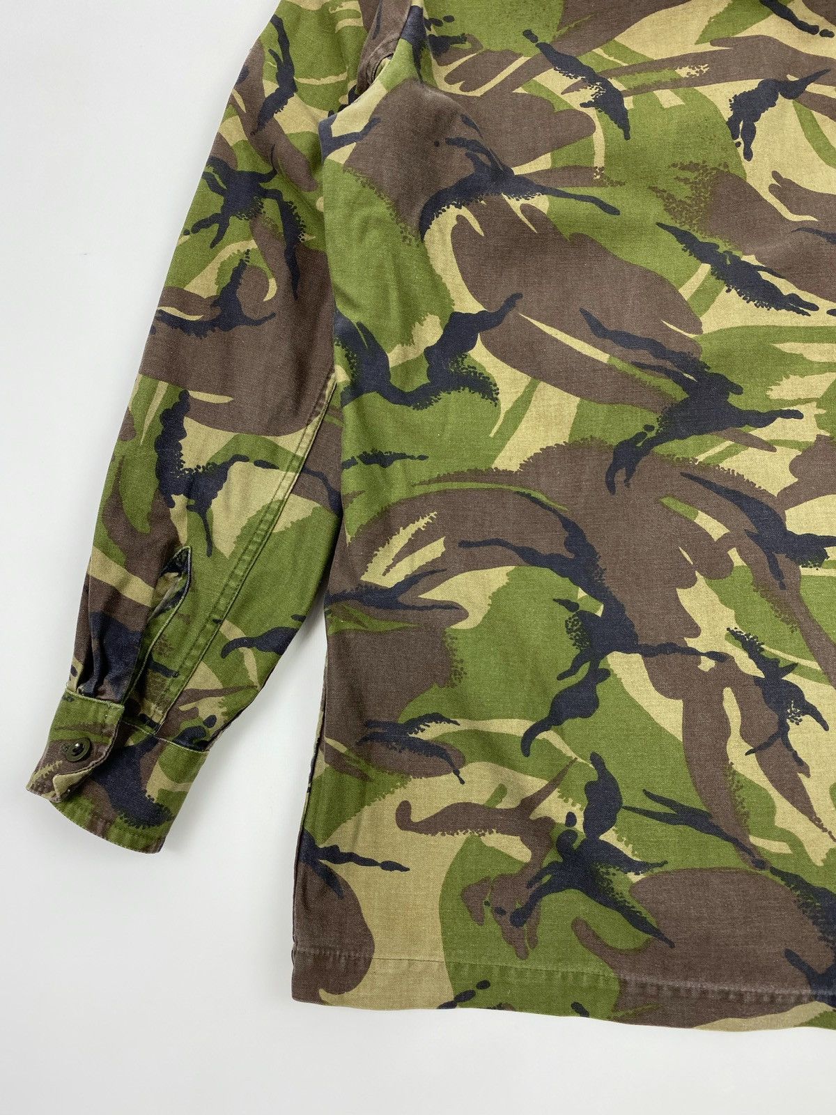 Vintage 1990’s Vintage Dutch Army Marine Corps DPM Camo Overshirt Size US S / EU 44-46 / 1 - 12 Thumbnail