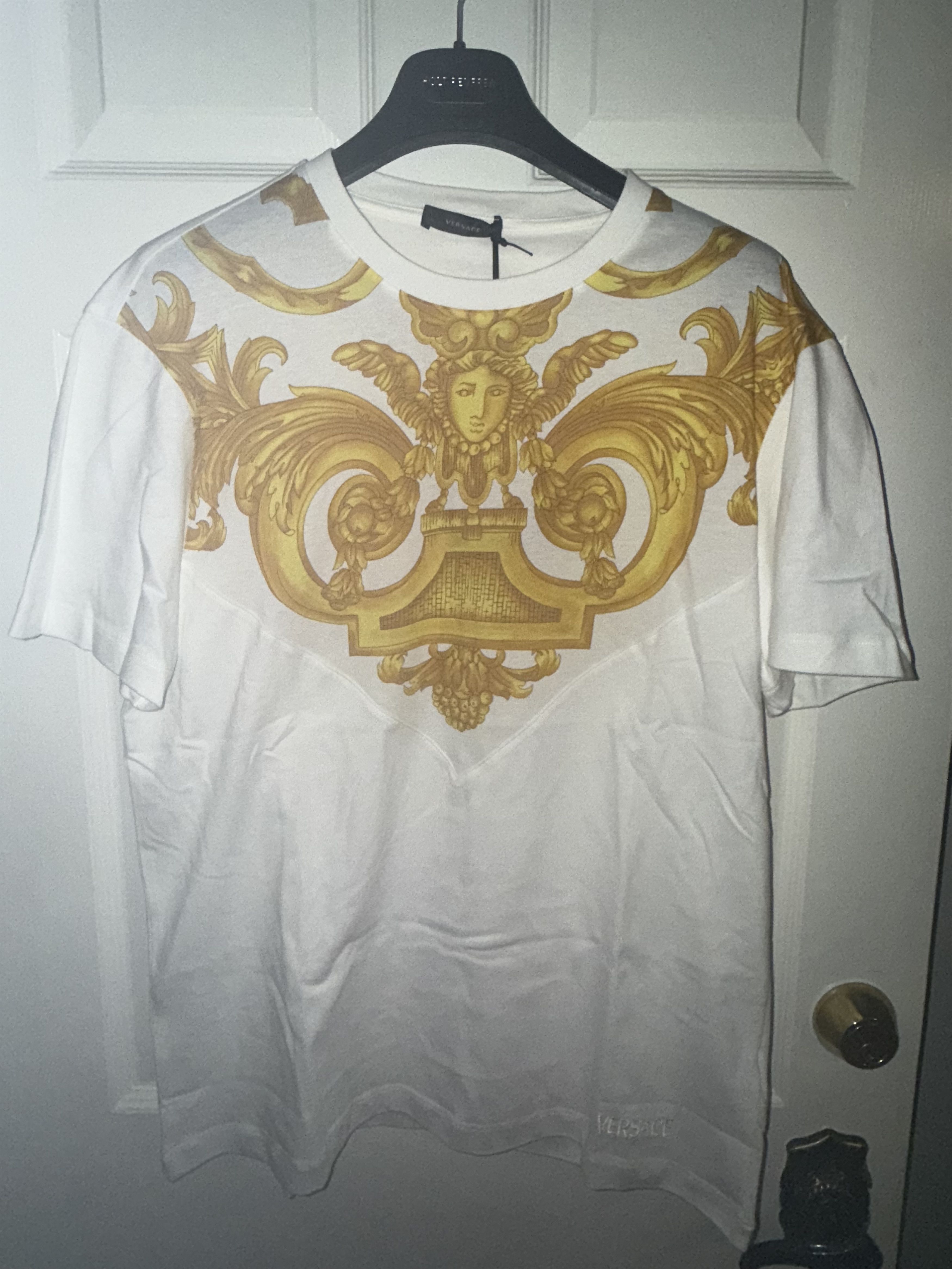Versace AUTHENTIC MENS VERSACE BAROQUE SHIRT XLARGE SLIM FIT Size US XL / EU 56 / 4 - 1 Thumbnail