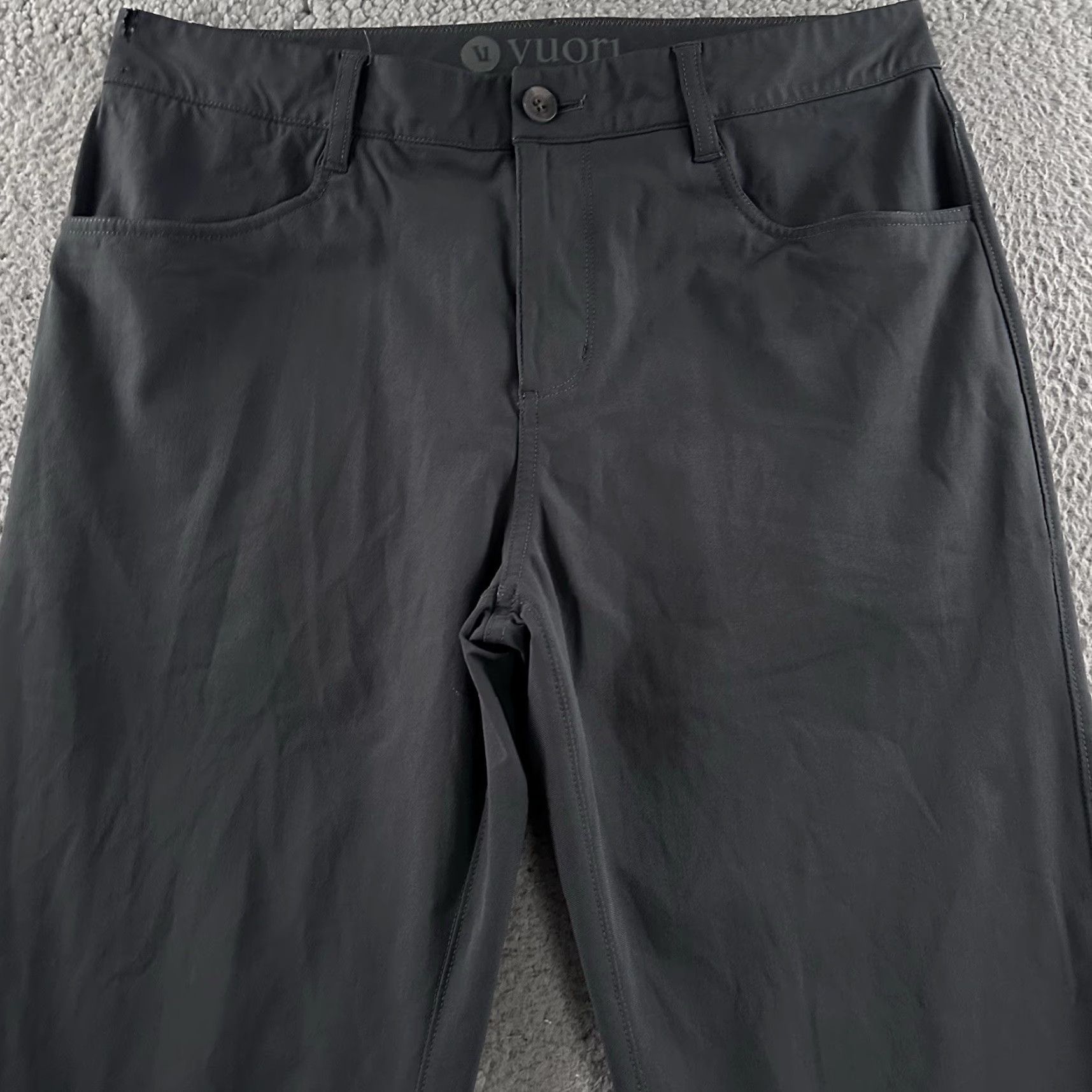 Vuori Vuori Mens Pants Blue Size 33 Meta Chino 100% Polyester Size US 33 - 2 Thumbnail