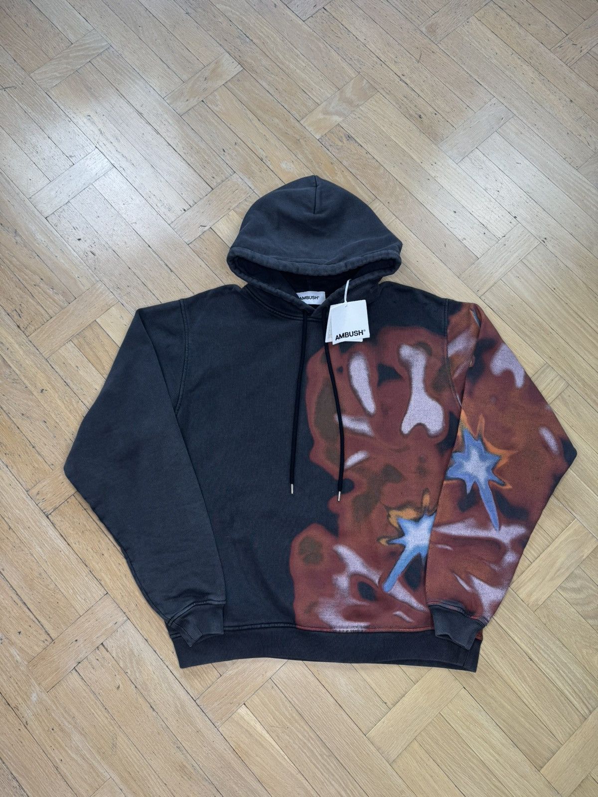 Ambush Design AMBUSH GRAPHIC WASHED HOODIE Size US S / EU 44-46 / 1 - 1 Thumbnail