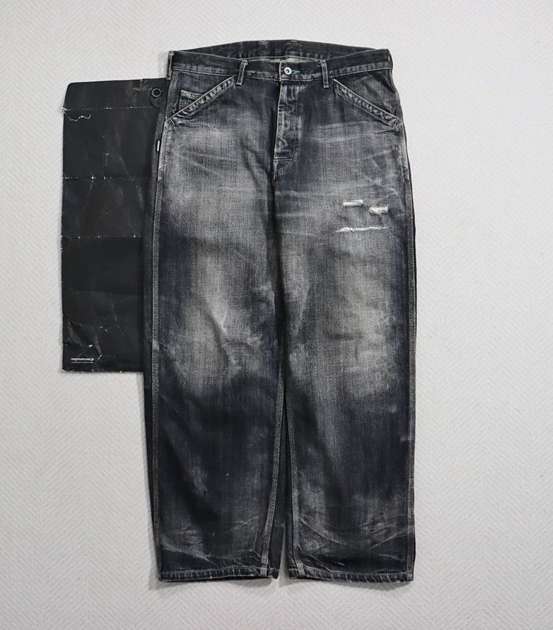 Neighborhood Neighborhood NBHD 20aw Savage Jeans - dmc Size US 31 - 1 Thumbnail
