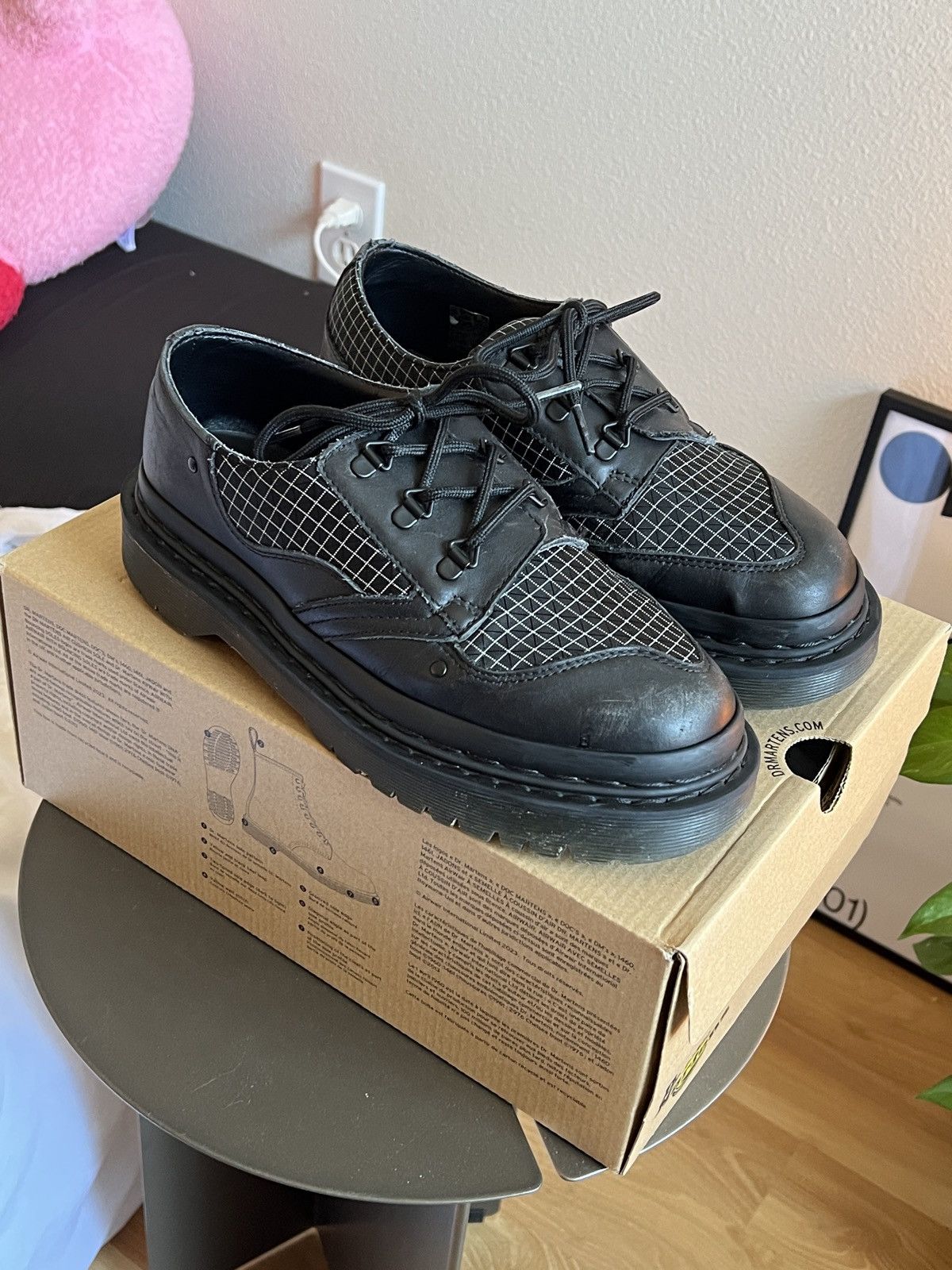 Dr. Martens 1461 EXP Bex Grid Leather Size US 9 / EU 42 - 4 Thumbnail