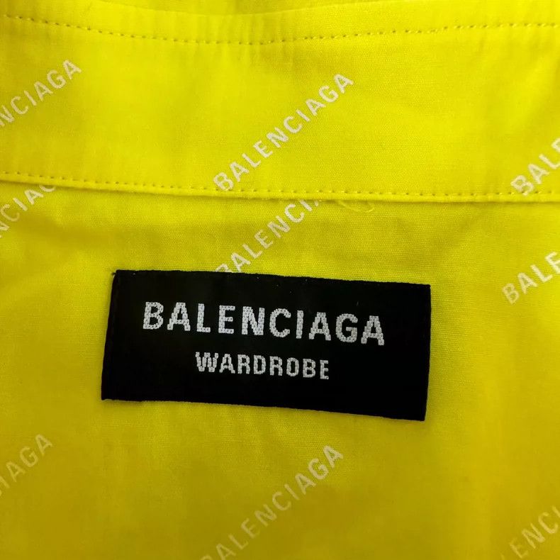 Balenciaga Balenciaga size M Full-printed barrage short-sleeved shirt Size US S / EU 44-46 / 1 - 4 Thumbnail