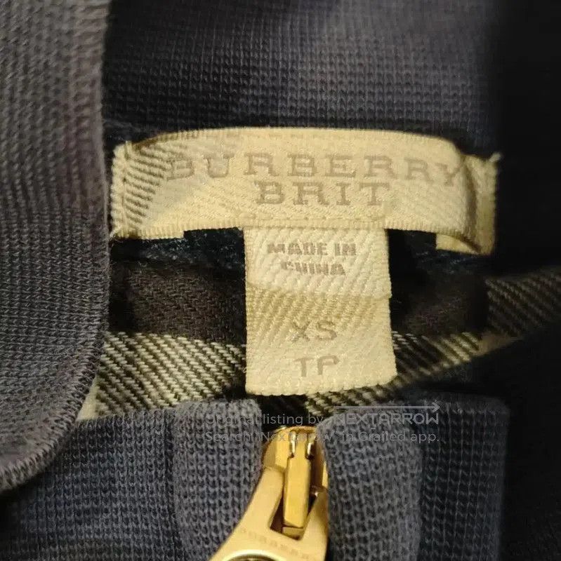 Burberry Burberry Cotton Women's Sweatshirt in Navy Blue. Size XS / US 0-2 / IT 36-38 - 3 Thumbnail