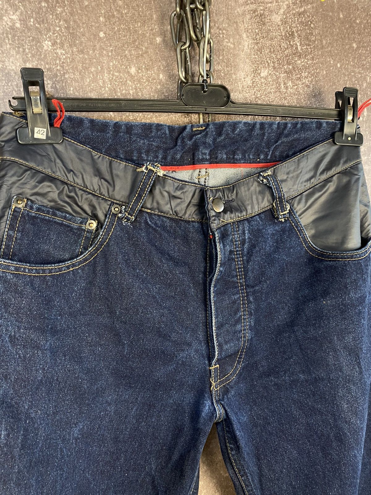 Prada PRADA Jeans Blue Denim Wash Nylon Y2K Vintage red tab Size US 32 / EU 48 - 6 Thumbnail