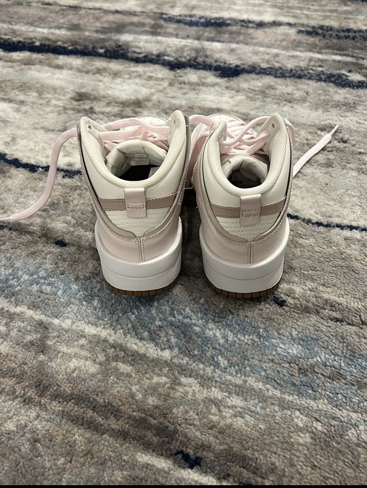 Nike Nike Dunk High Up-Soft Pink Size US 6 / IT 36 - 3 Thumbnail