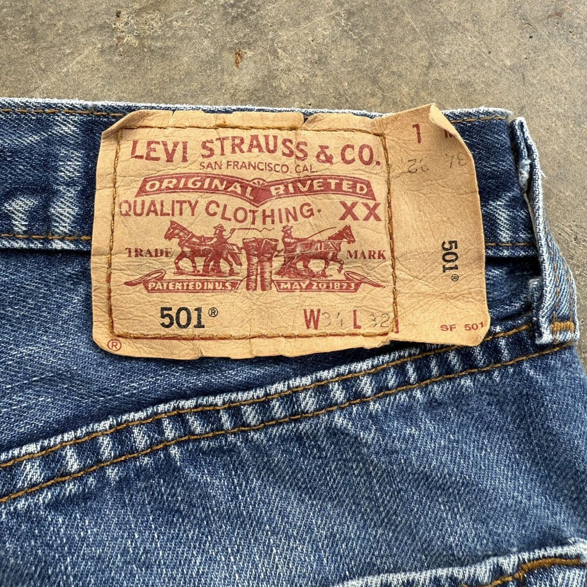Jean × Levi's LEVI’S 501 FADED JEANS DENIM PANTS Size US 34 / EU 50 - 12 Thumbnail