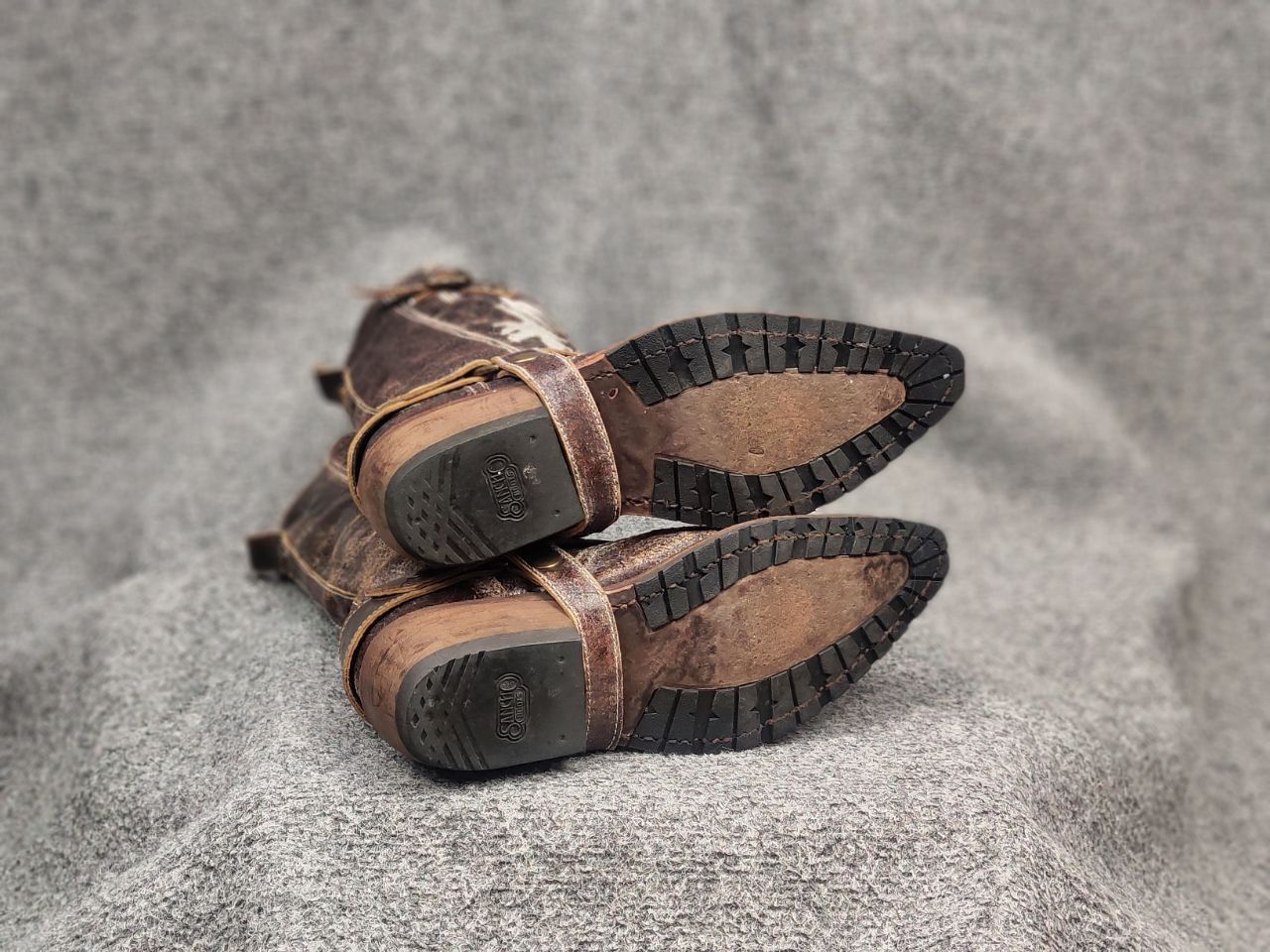 Sancho Boots Vintage Sancho Boots Barbados Textured embroidered leather Size US 6 / IT 36 - 12 Thumbnail