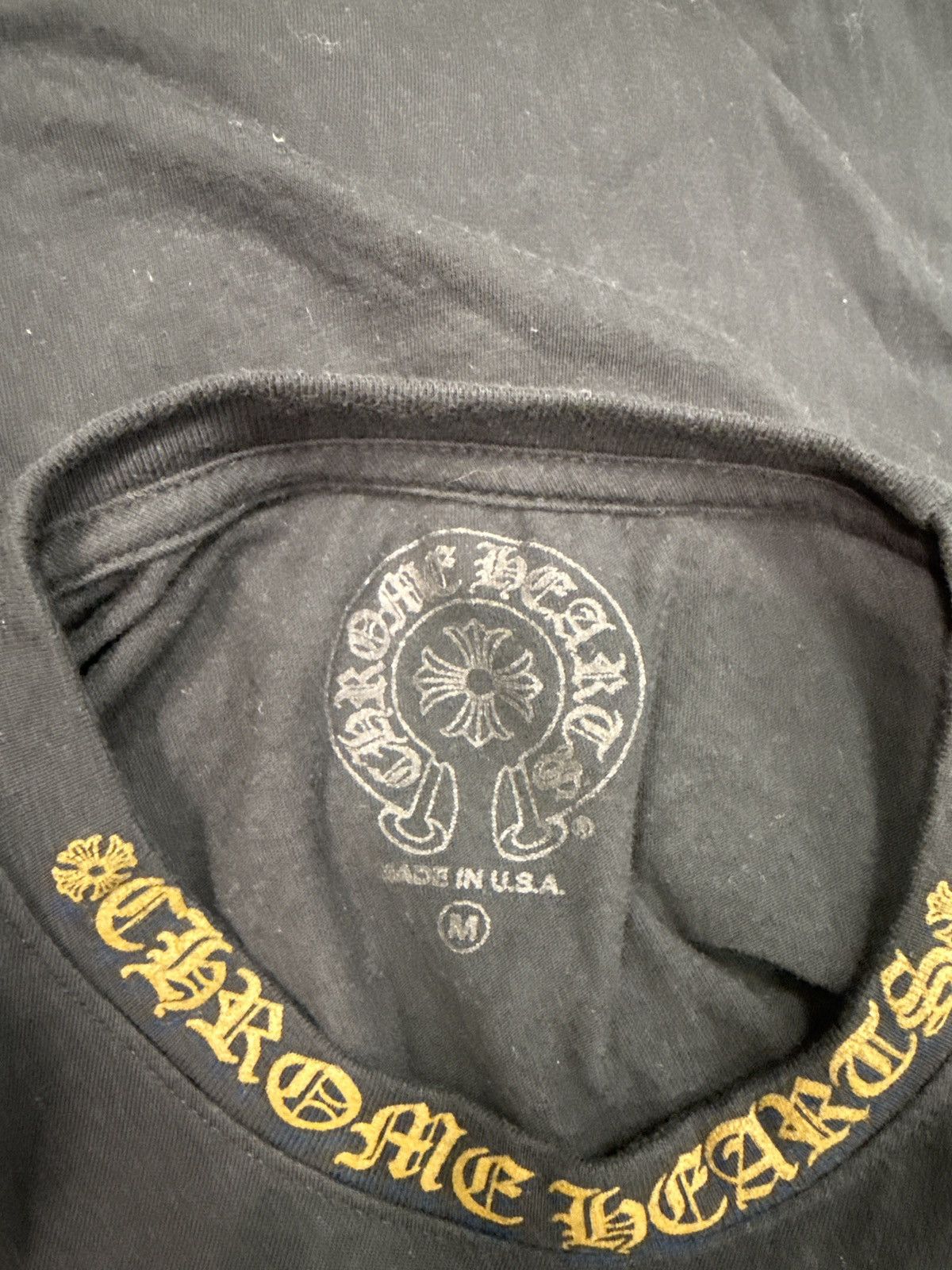 Chrome Hearts Chrome Hearts Long Sleeve Neck Logo Black Olive Size US M / EU 48-50 / 2 - 3 Thumbnail