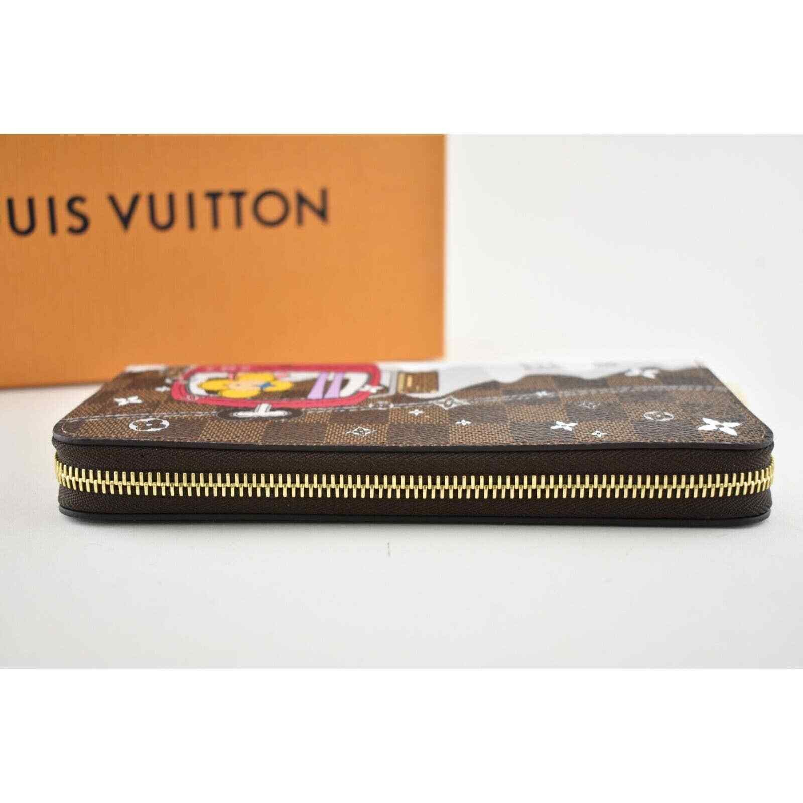 Louis Vuitton Louis Vuitton Brown Damier Ebene Zippy Coin Purse Wallet Size ONE SIZE - 6 Thumbnail