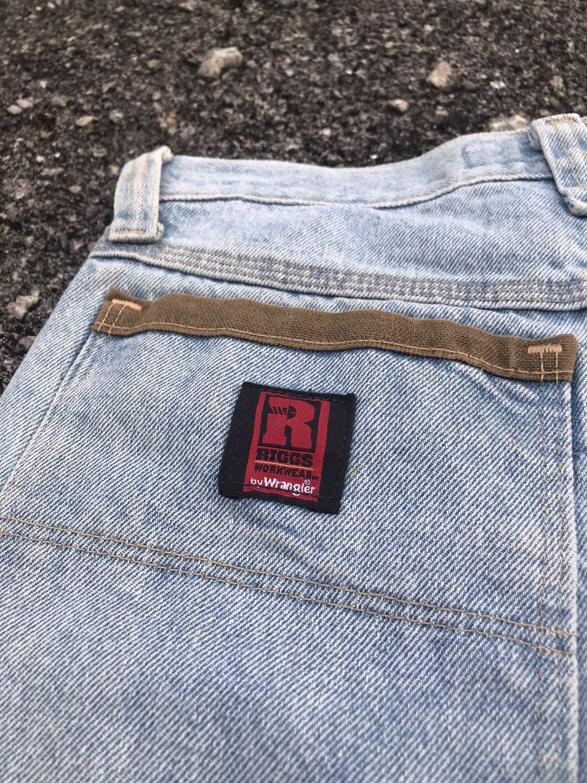 Designer × Wrangler Wrangler Carpenter Y2K Baggy Jeans Size US 29 - 3 Thumbnail