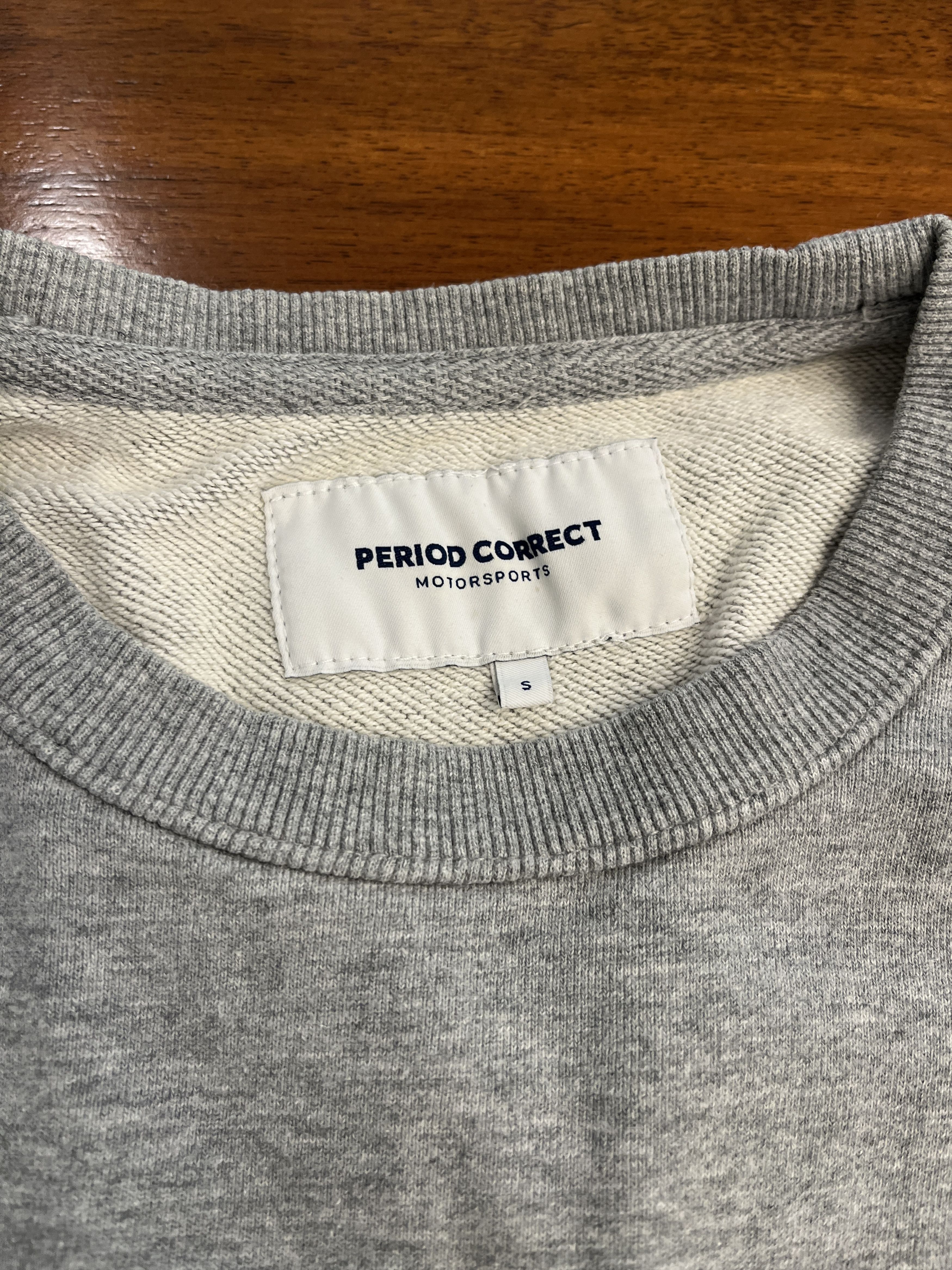 Period Correct Period Correct Heavyweight Gray Crewneck Sweatshirt Size US S / EU 44-46 / 1 - 3 Thumbnail