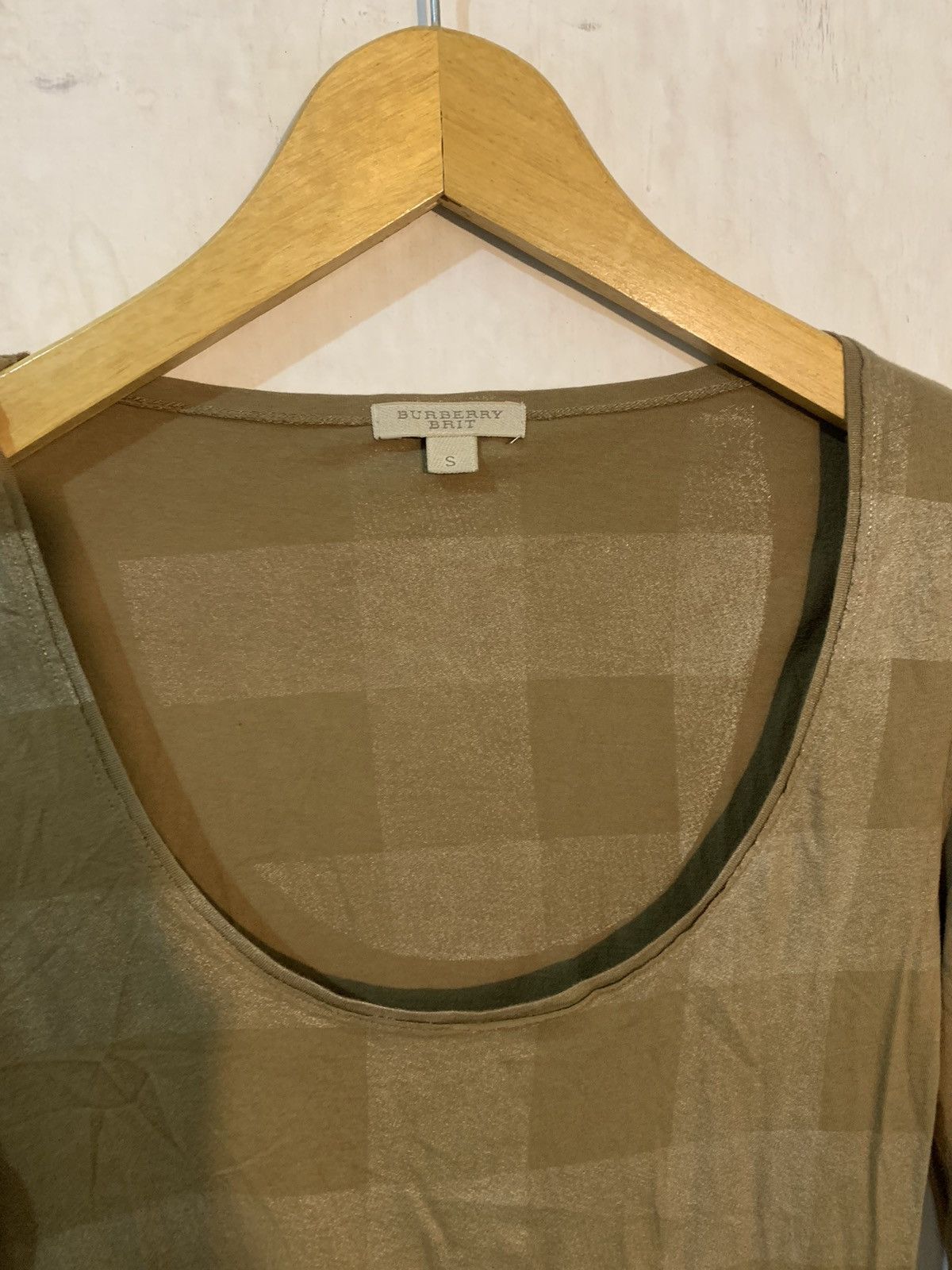Burberry × Vintage Burberry brit long Sleeve Size US S / EU 44-46 / 1 - 5 Thumbnail