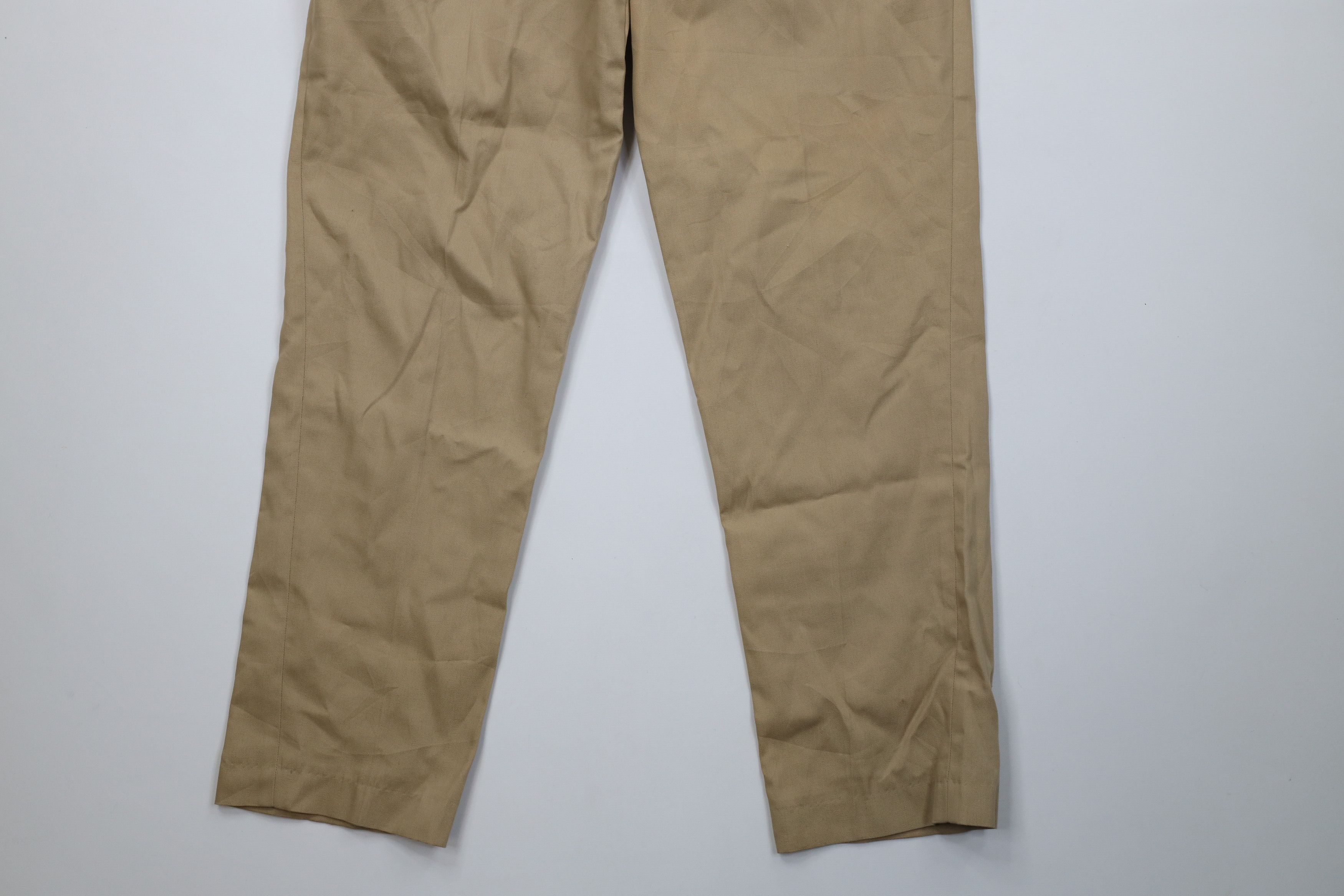 Vintage Vintage 90s Streetwear Custom Made Snap Button Chino Pants Size US 30 / EU 46 - 4 Thumbnail