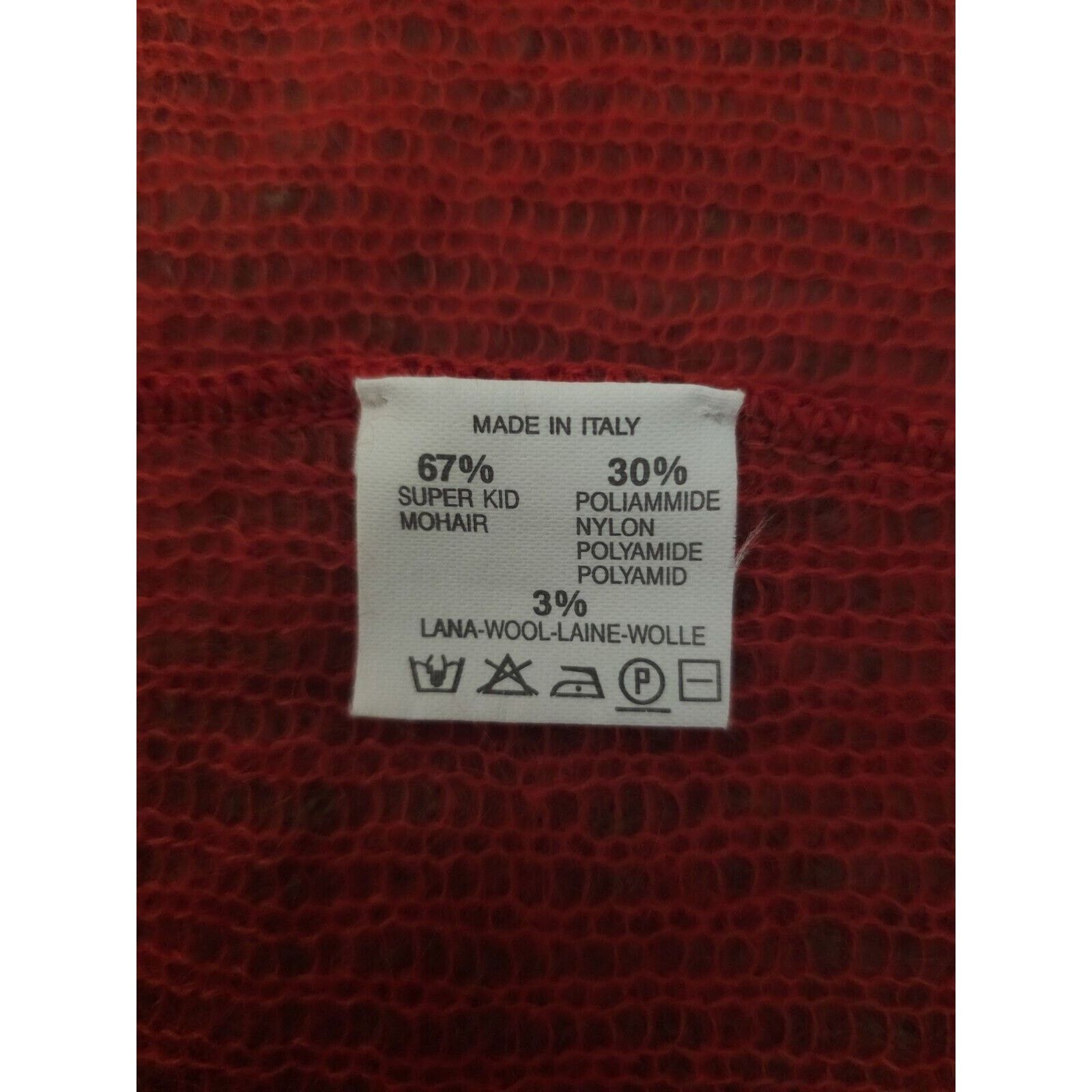 Vintage Gai Mattiolo Mohair Wool Long Cardigan Coat One Size Size ONE SIZE - 9 Thumbnail
