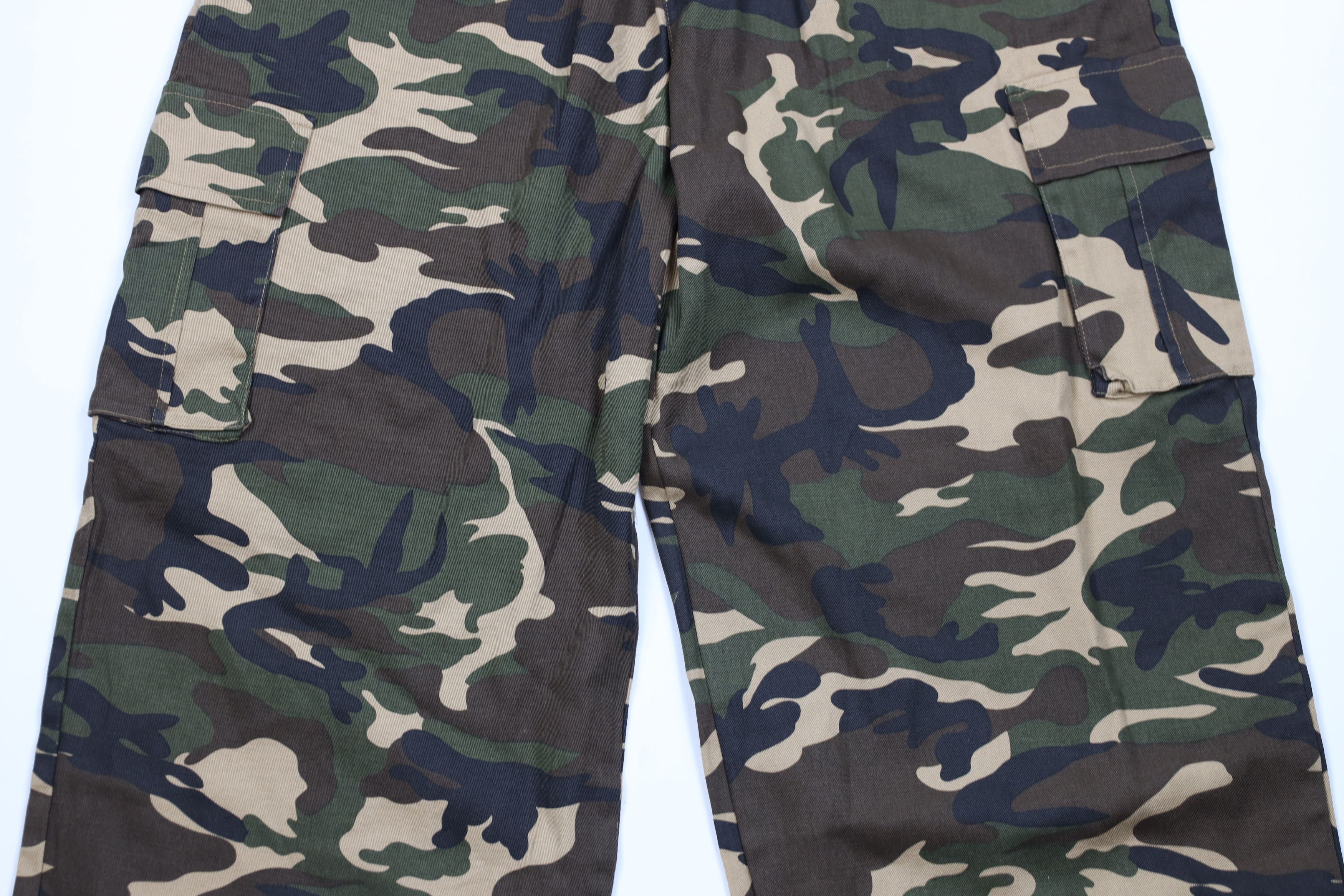 Vintage Vintage 90s Y2K Streetwear Baggy Wide Leg Cargo Pants Size US 36 / EU 52 - 3 Thumbnail