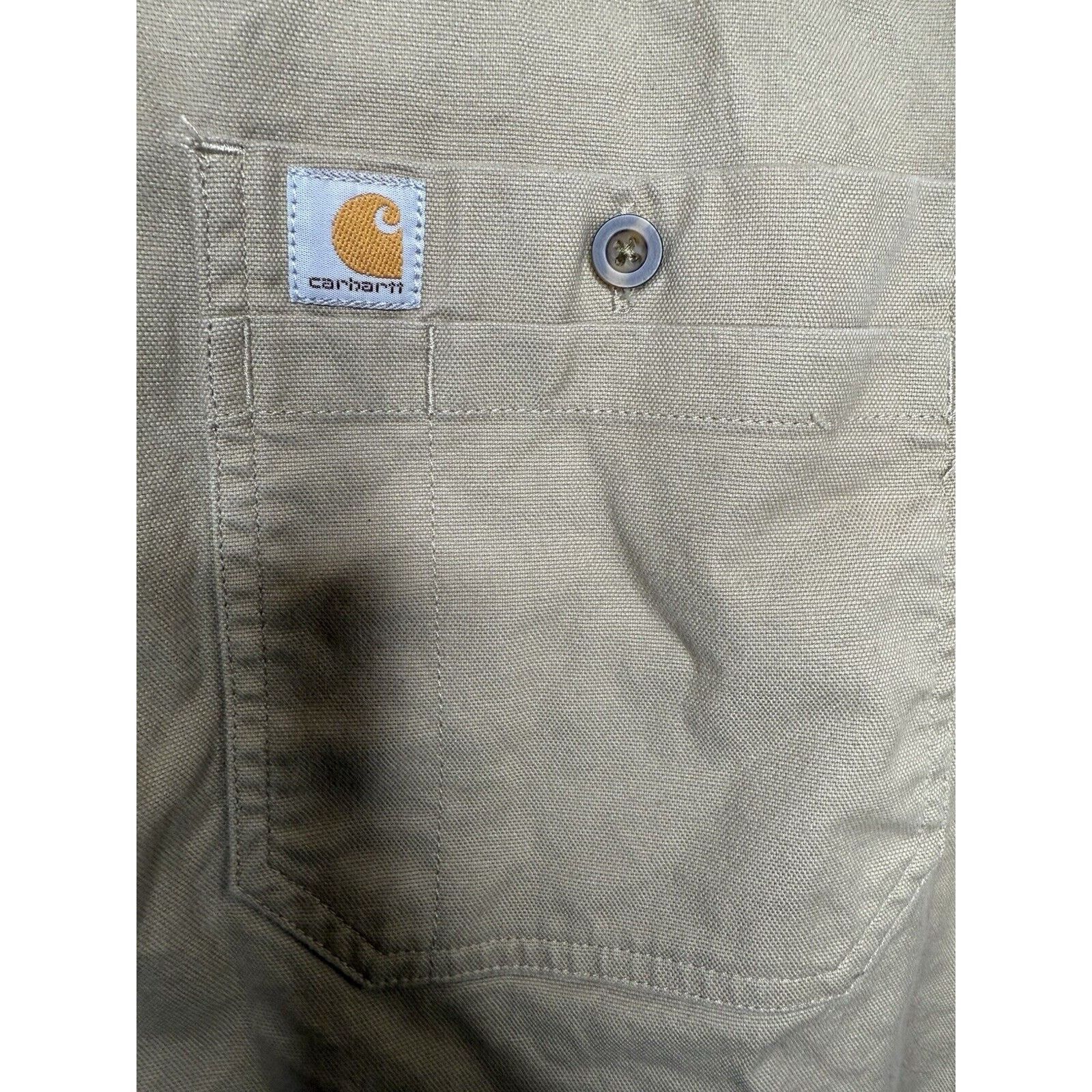 Carhartt Carhartt Canvas Shirt Men Large Rugged Flex Relaxed Fit Size US L / EU 52-54 / 3 - 2 Thumbnail