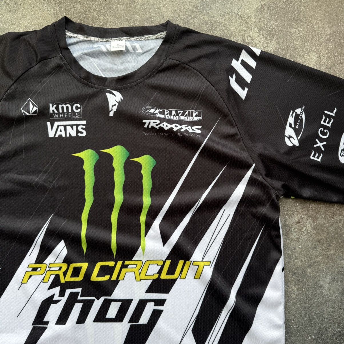 A$AP Rocky Monster Energy Vintage Y2K ASAP Rocky Style Racing Jersey Size US XL / EU 56 / 4 - 5 Thumbnail
