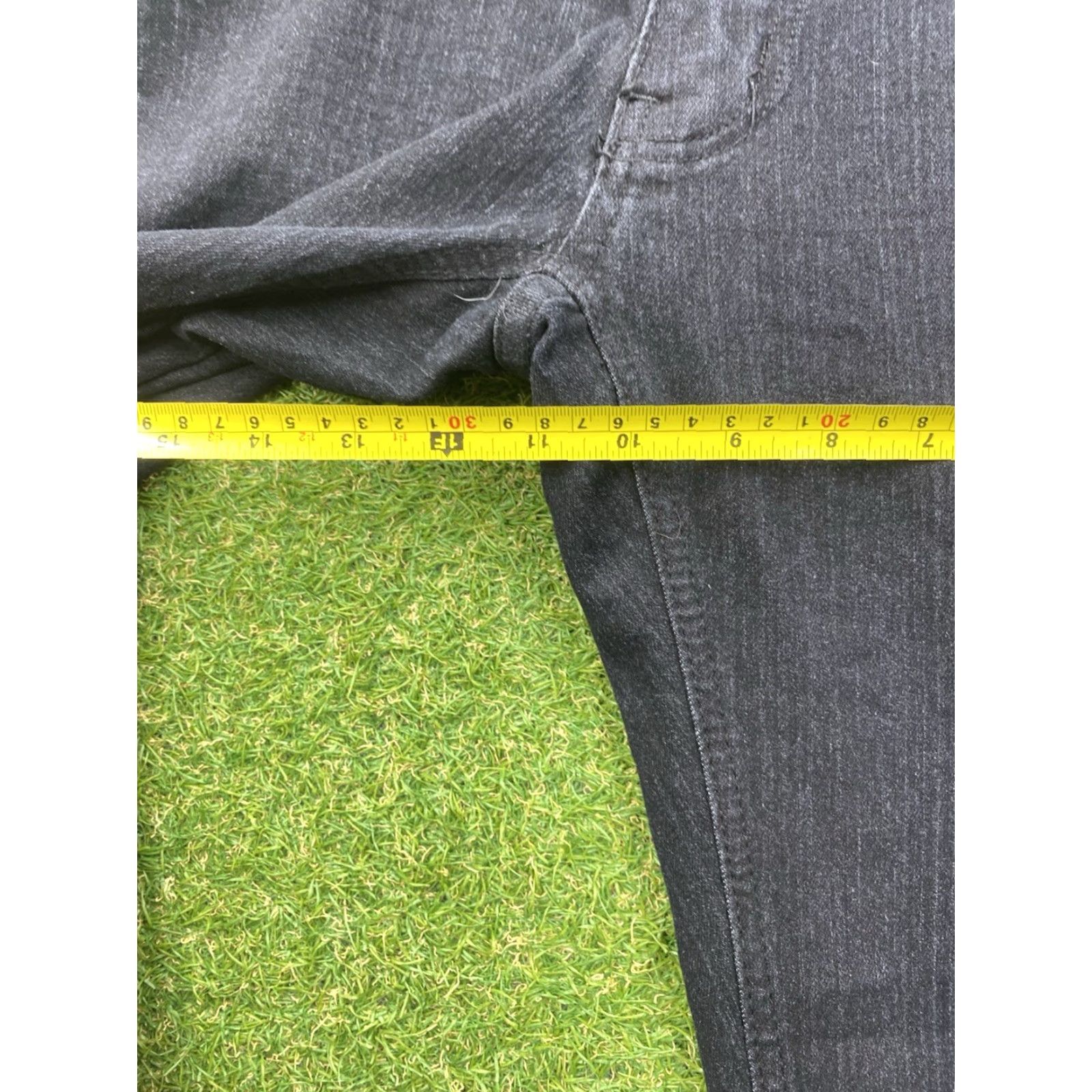 Denime Desert Dunes Jeans Mens 32x30 Slim Fit Stretch Soft Black Denim Living Life Size US 32 / EU 48 - 7 Thumbnail